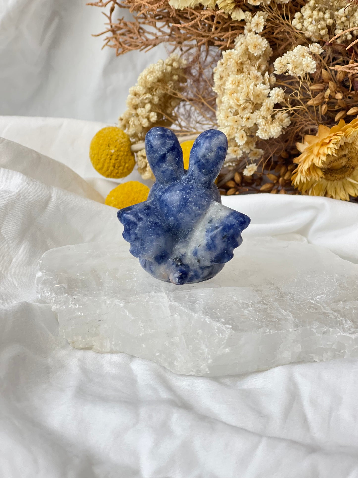 Sodalite Winged Bunny #1