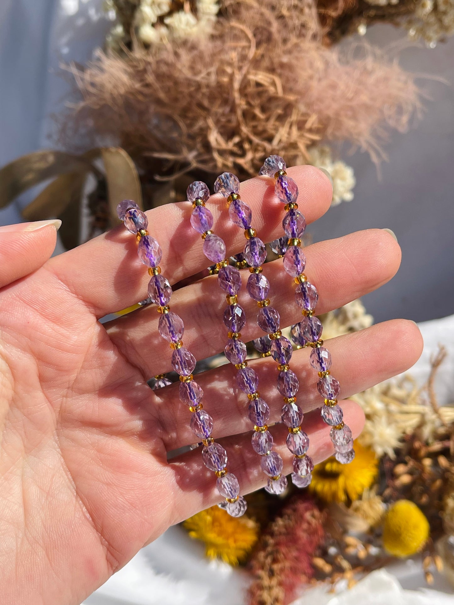 Ametrine Facet Bracelet