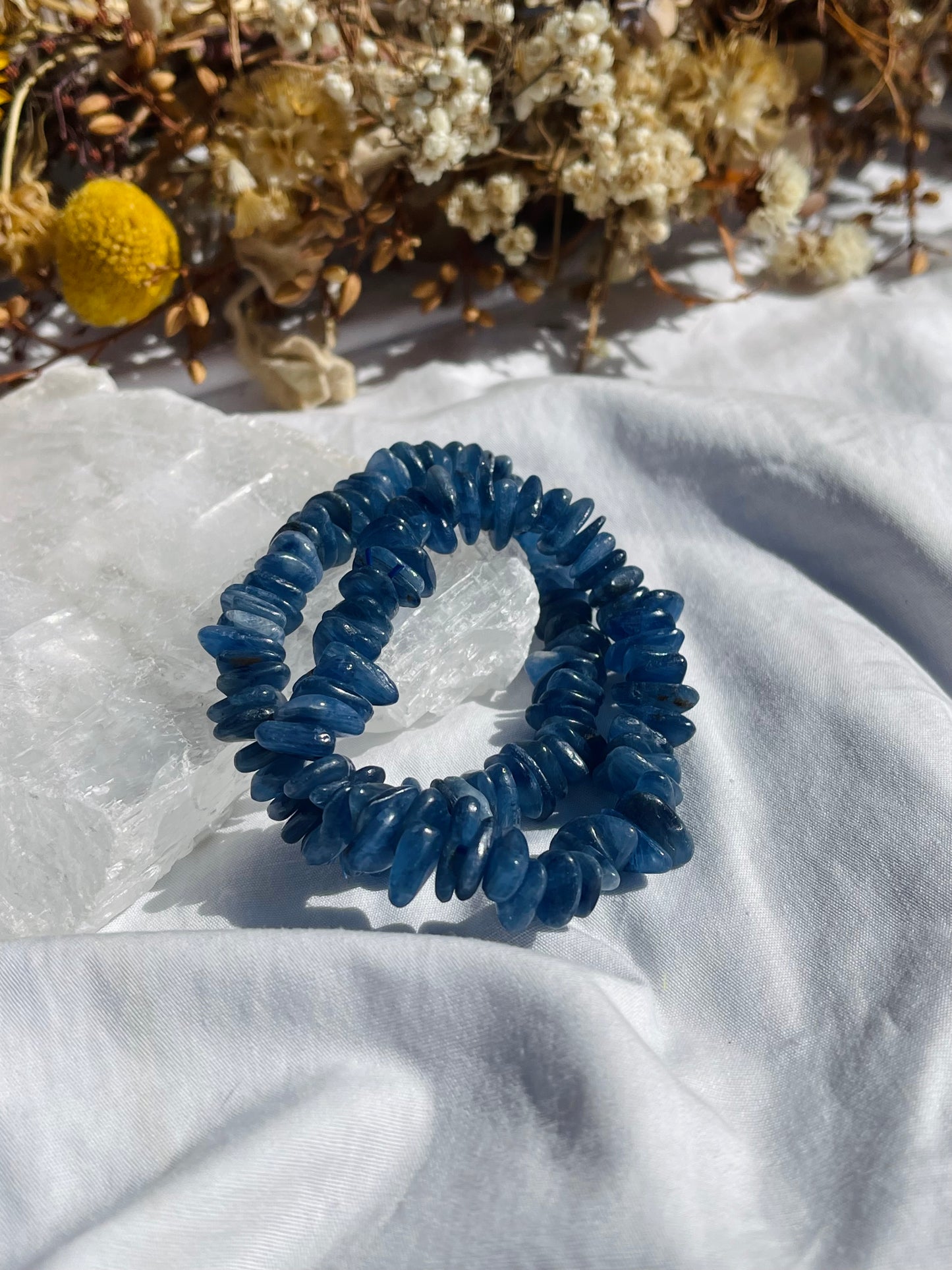 Kyanite Chip Bracelet
