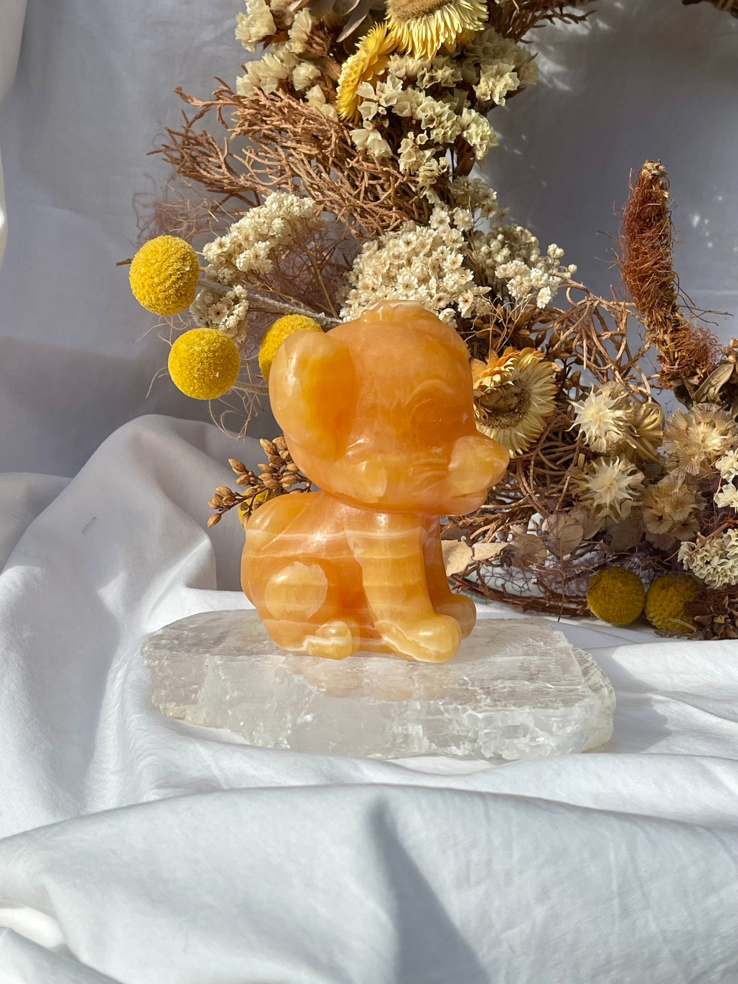 Orange Calcite Simba
