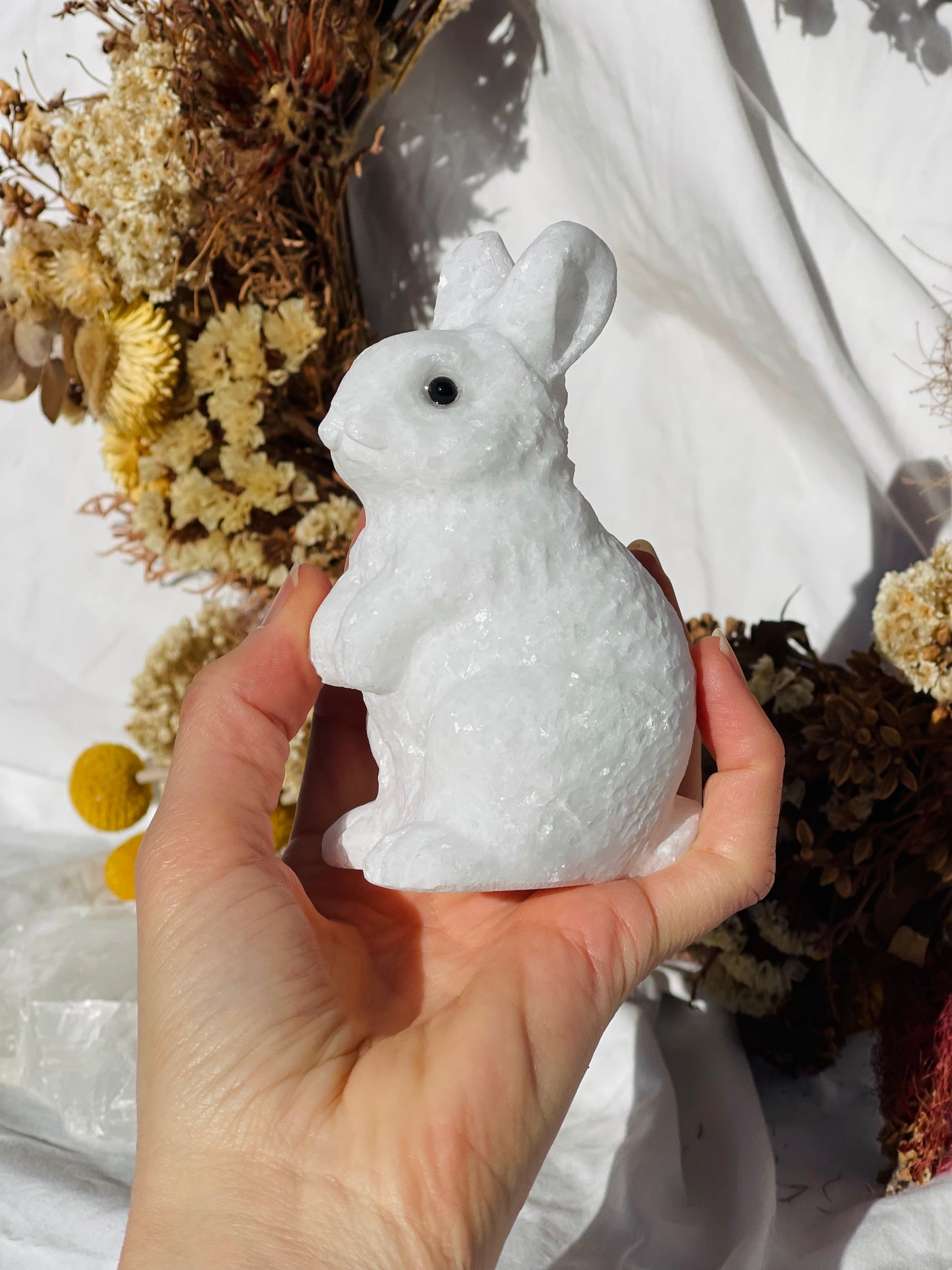 White Jade Bunny