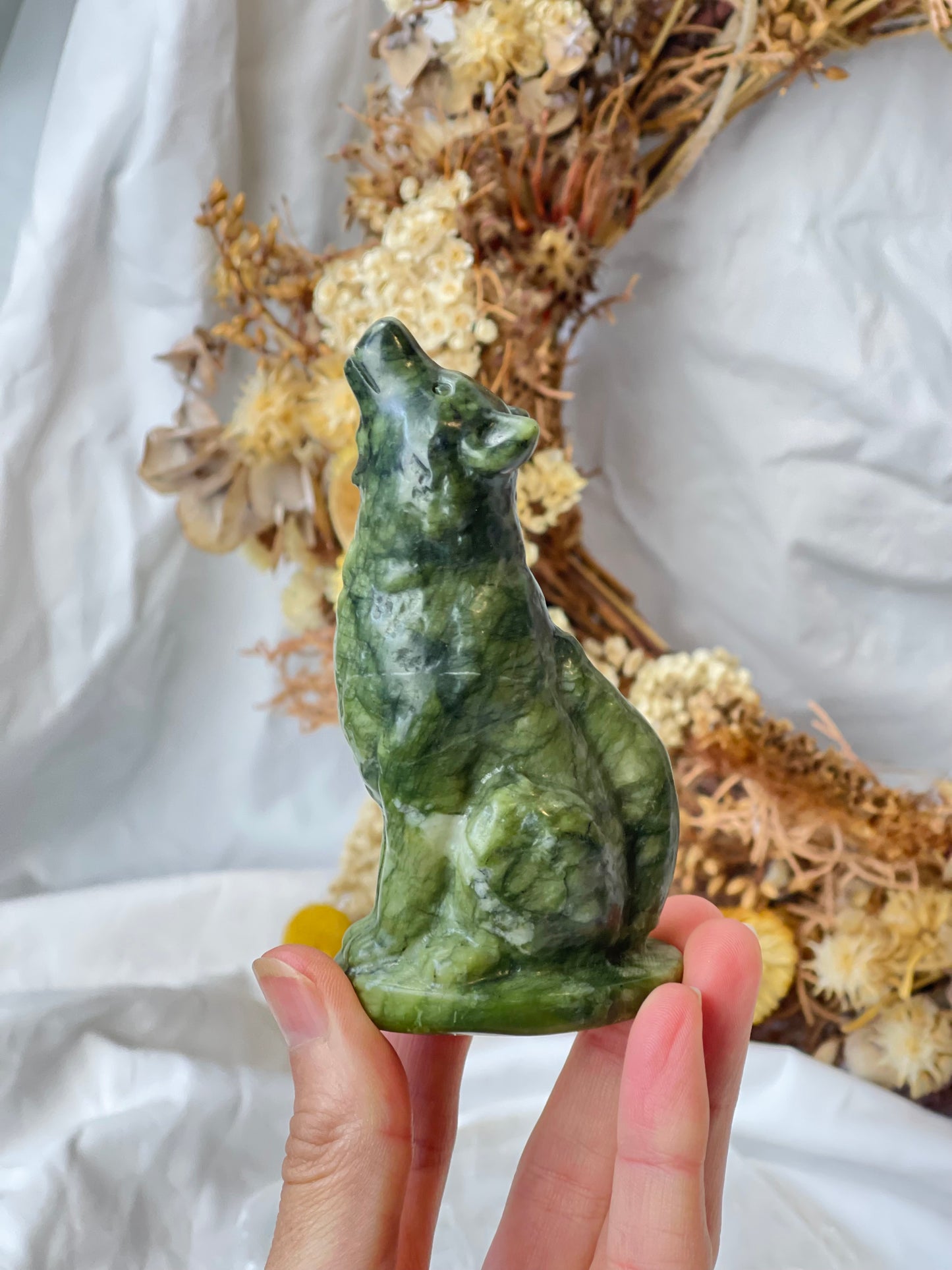 Green Jade Wolf