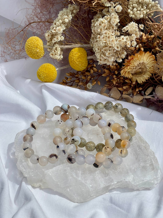 Dendritic Agate Bracelet