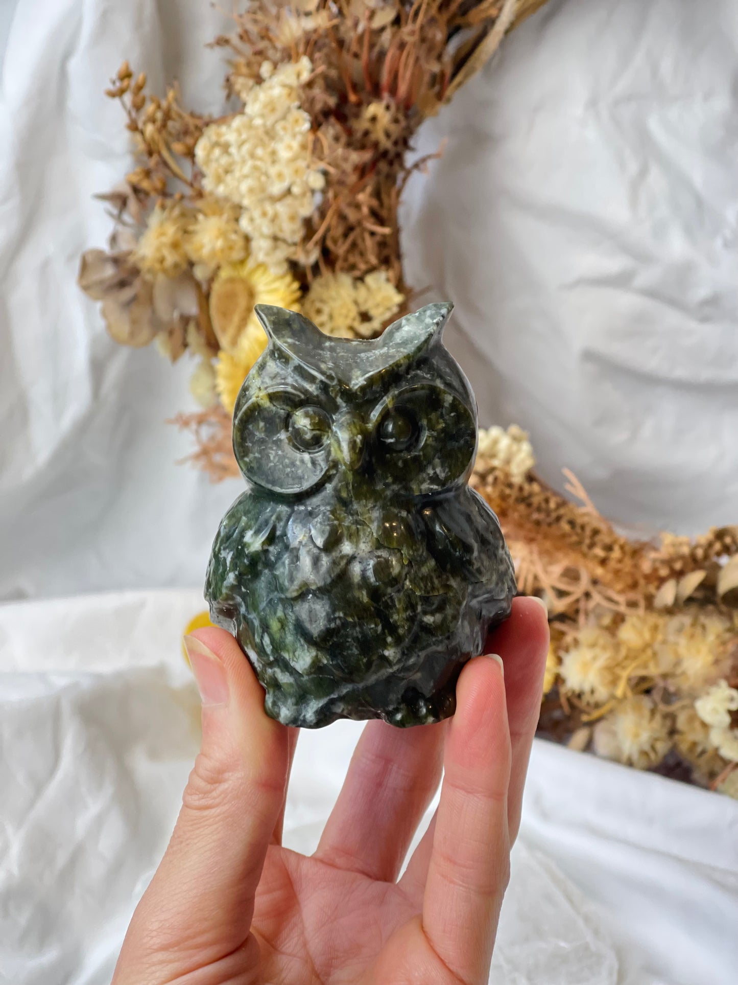 Green Jade Owl #2