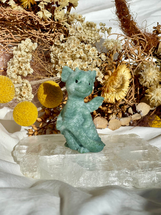Green Jade Baby Dragon