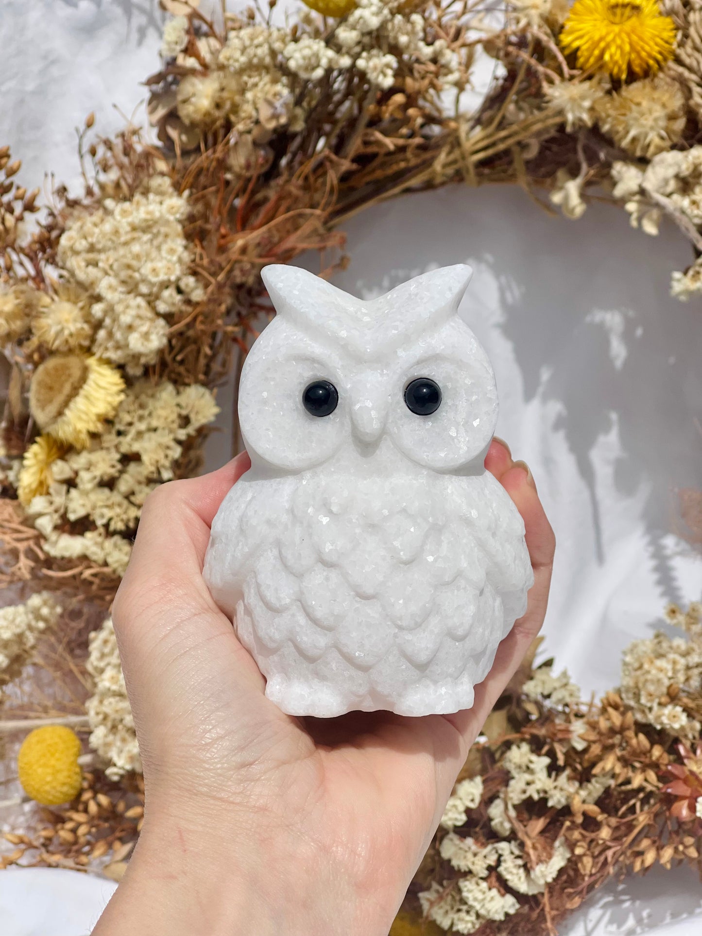 White Jade Owl