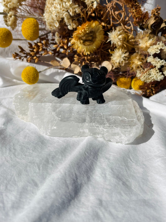 Black Obsidian Toothless Dragon