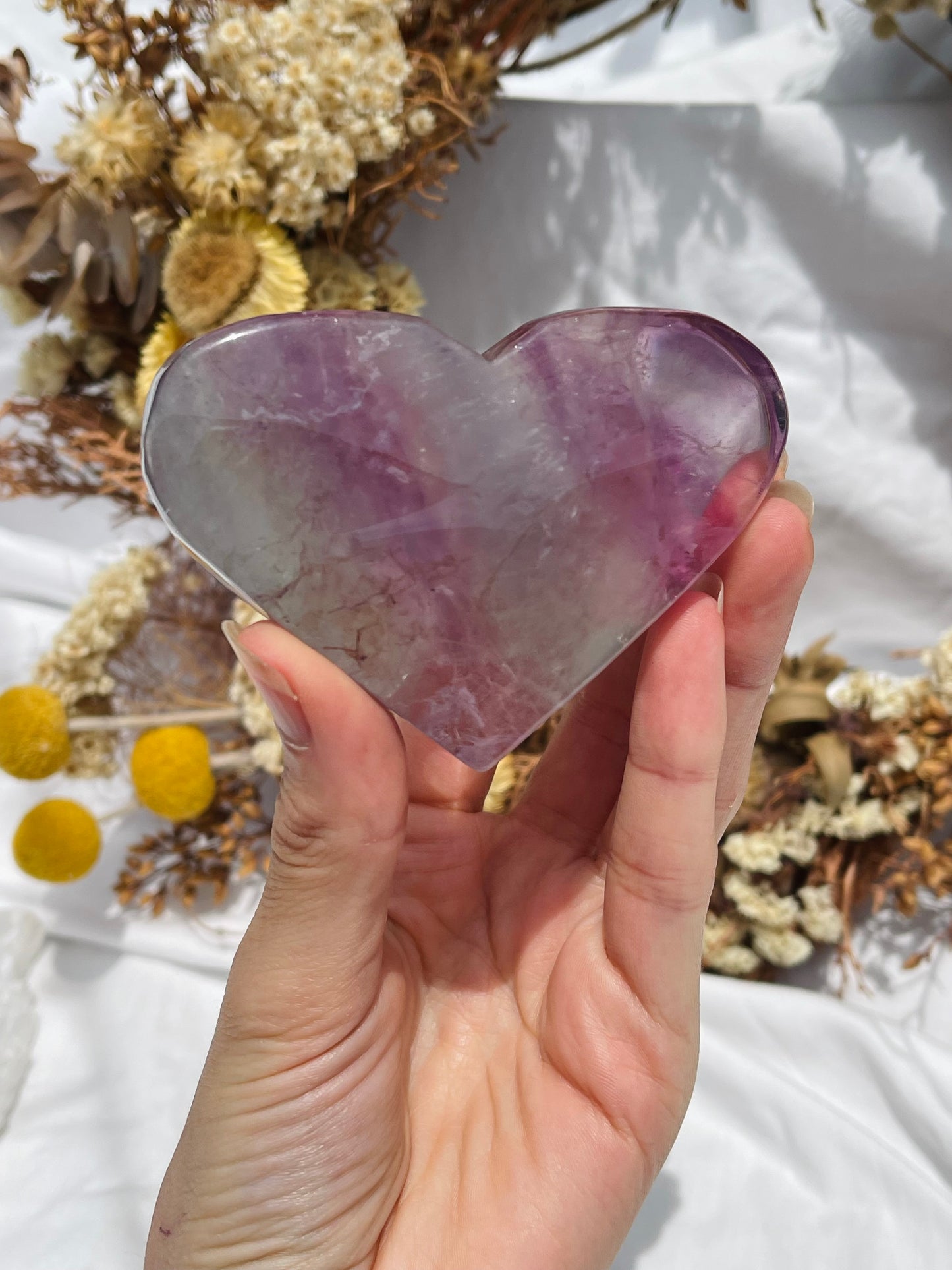 Fluorite Heart #2