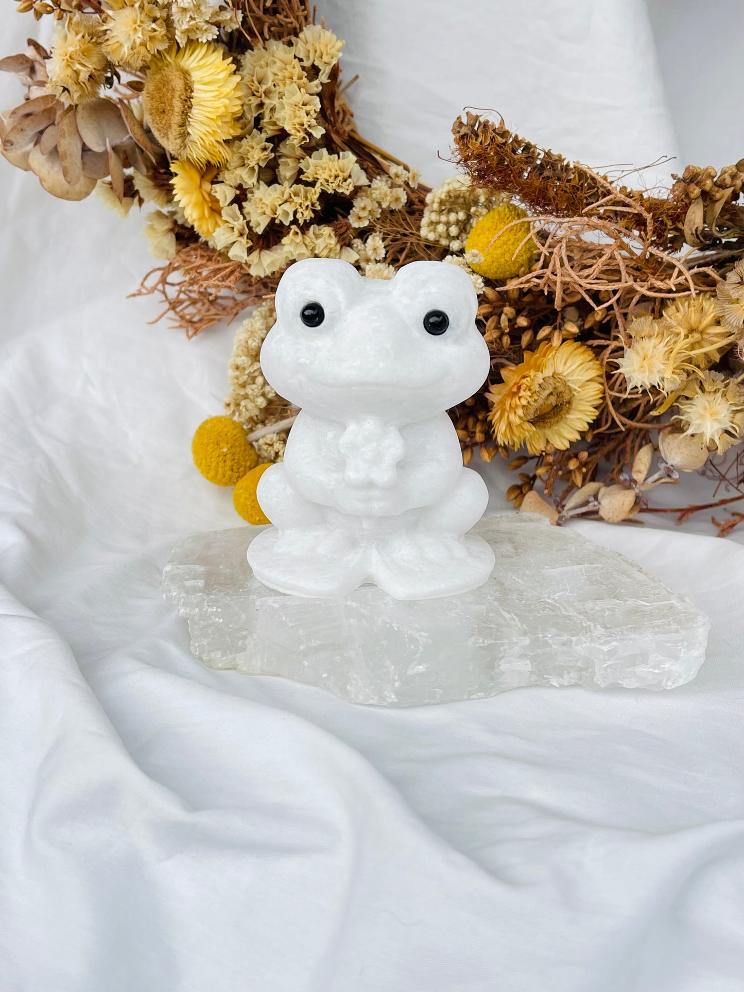 White Jade Frog