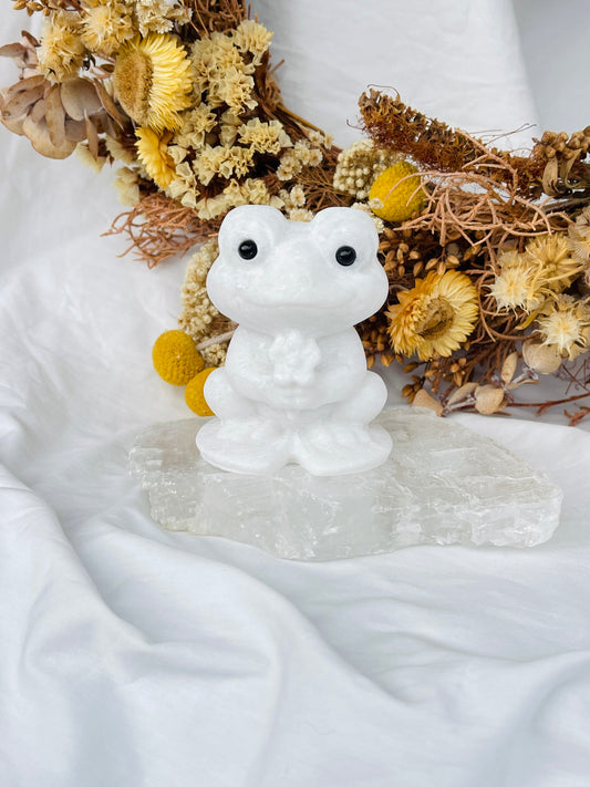 White Jade Frog