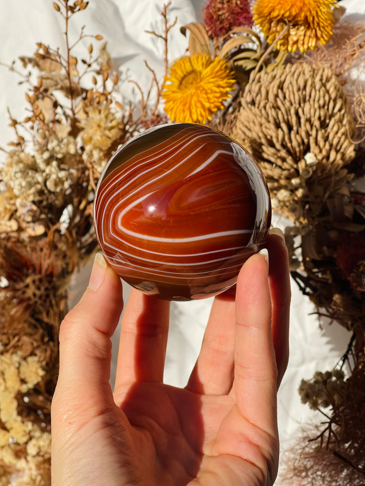 Carnelian Sphere
