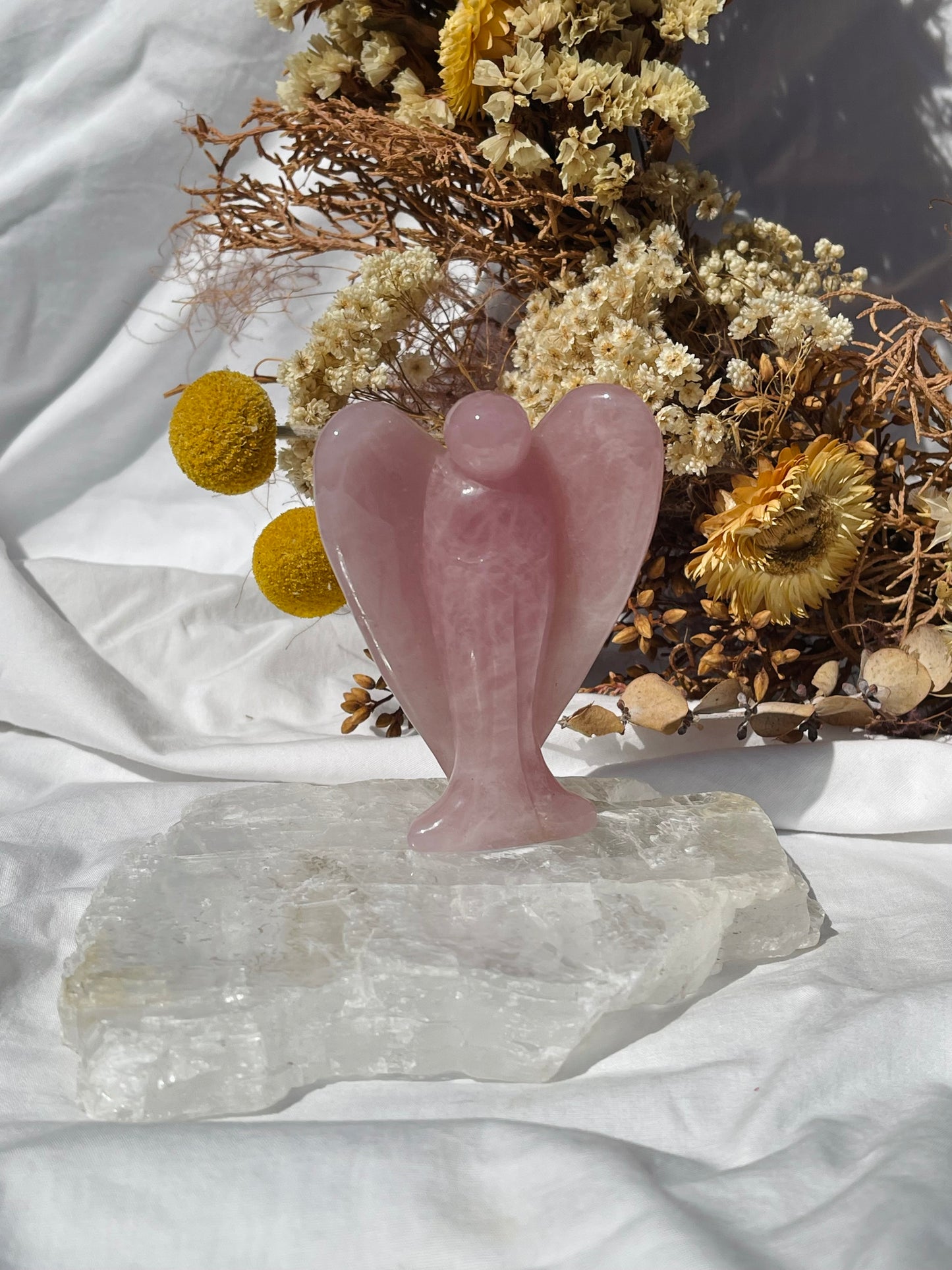 Rose Quartz Angel