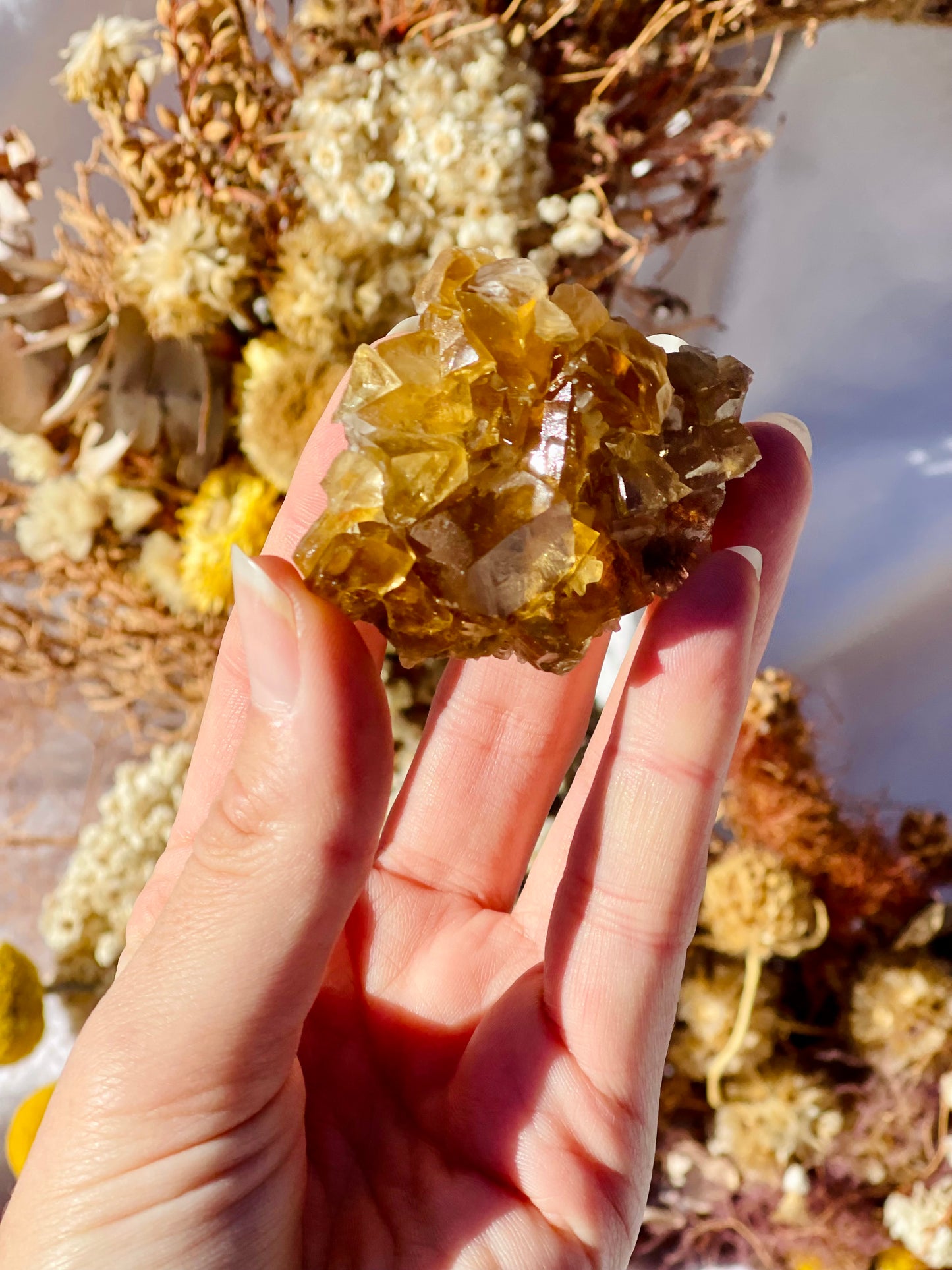 Yellow Fluorite Specimen