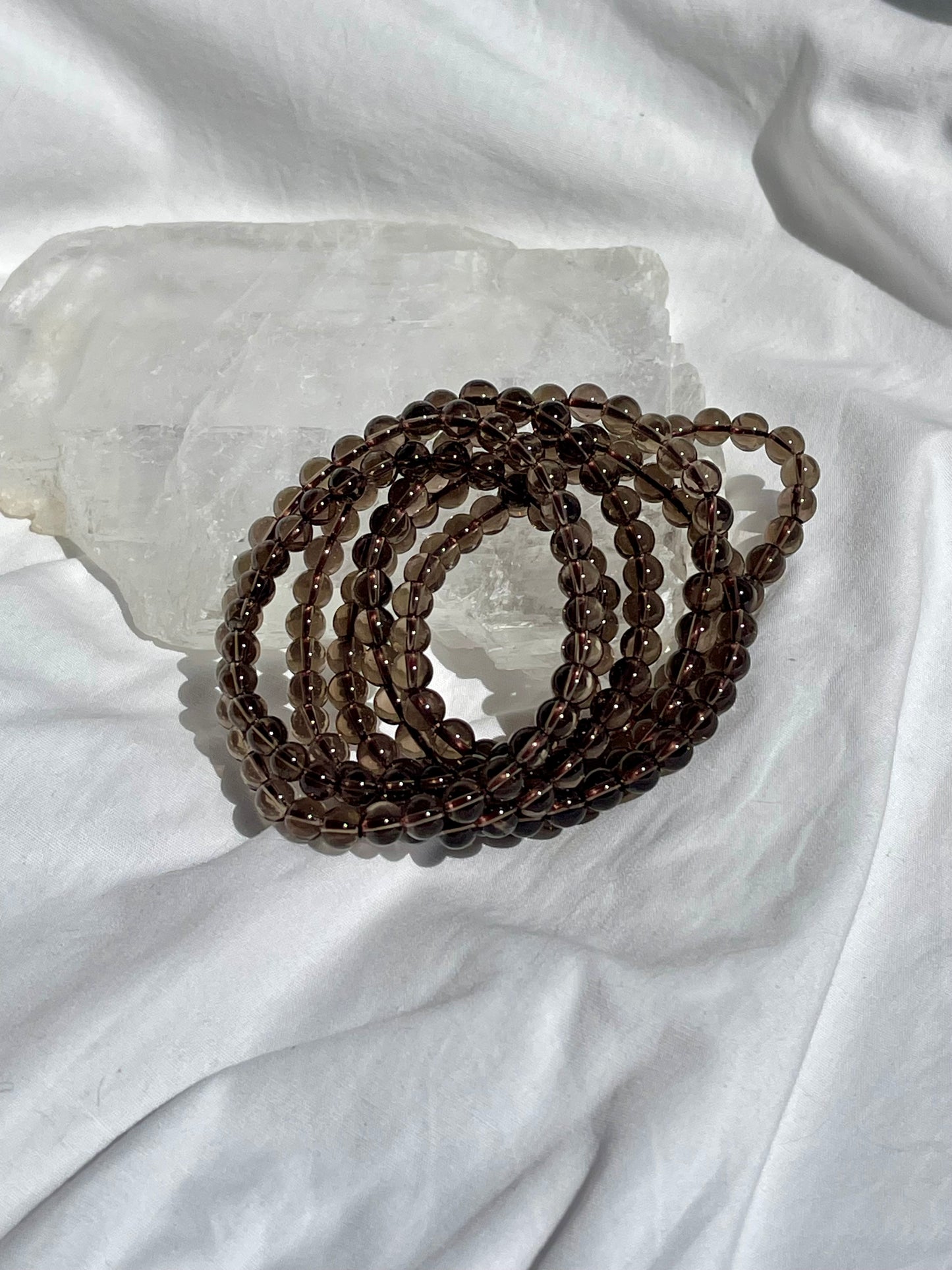 Smokey Quartz Bracelet | 6mm