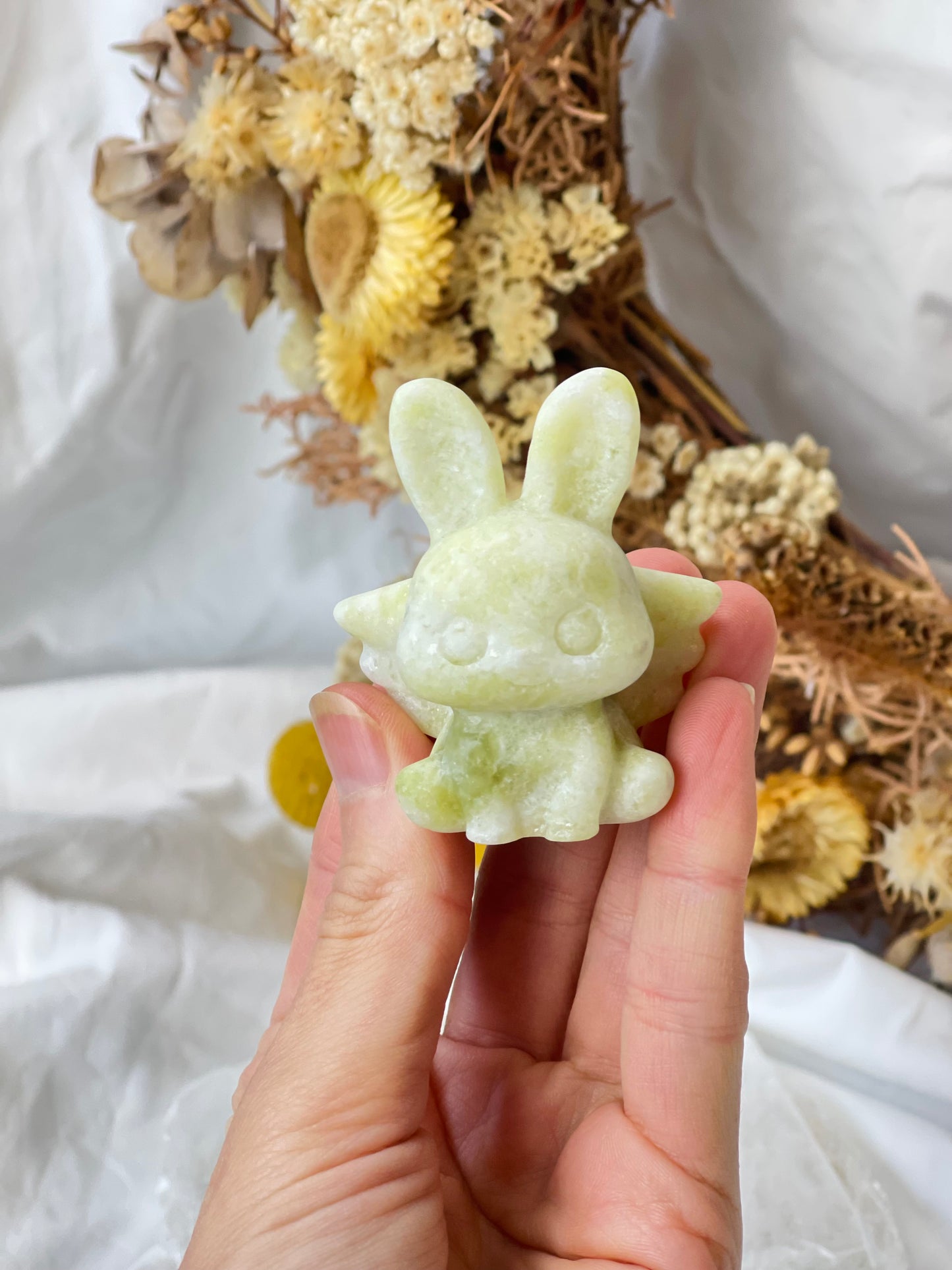 Lemon Jade Winged Bunny #1