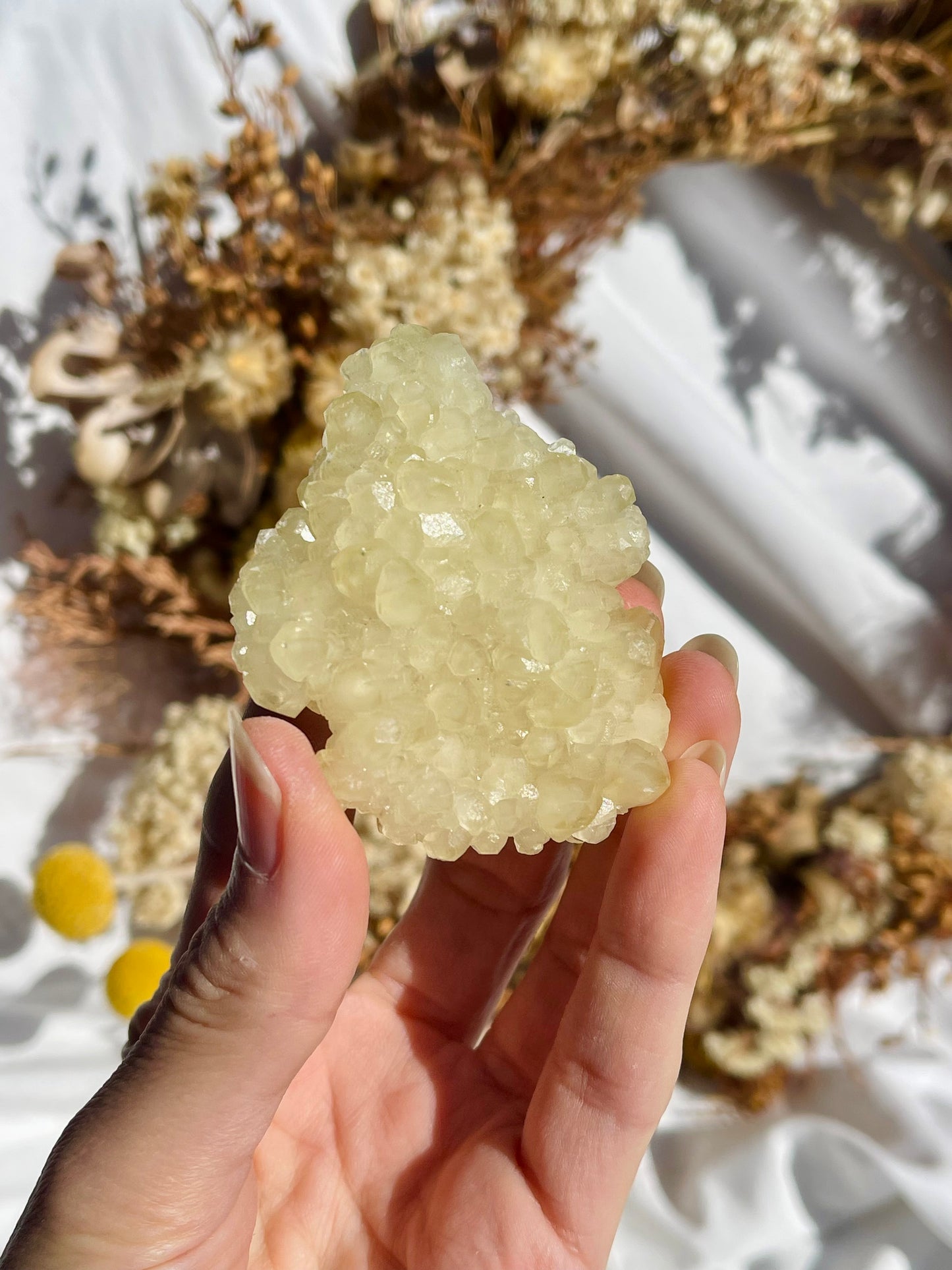Yellow Calcite Specimen