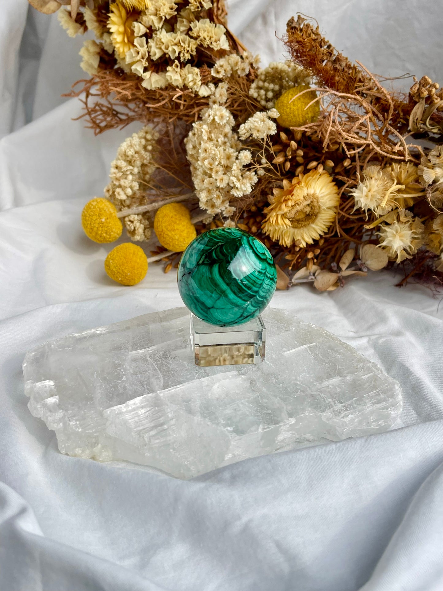 Malachite Sphere