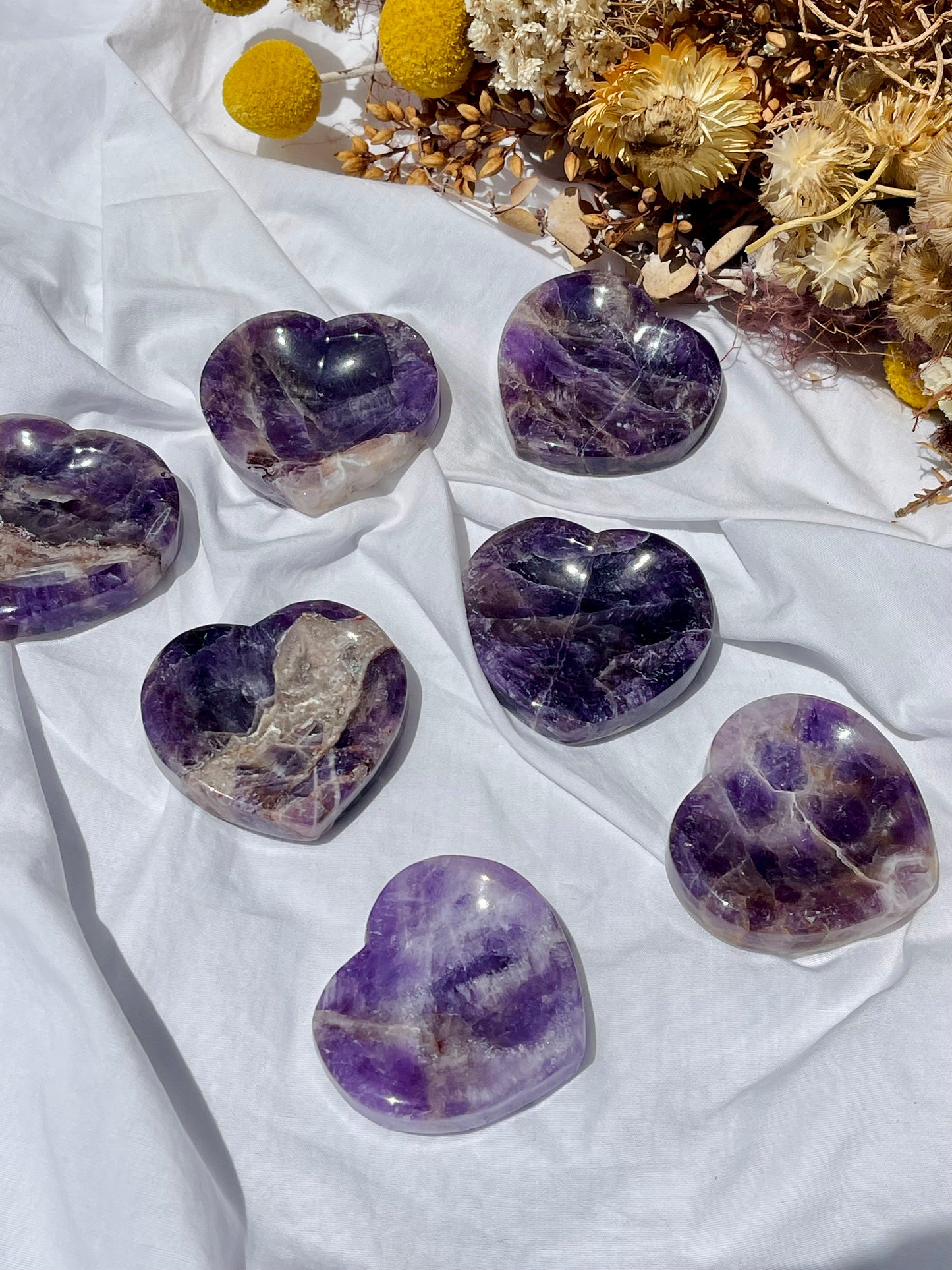 Amethyst Heart Mini Dish