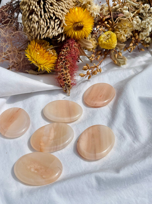 Peach Aventurine Worry Stone