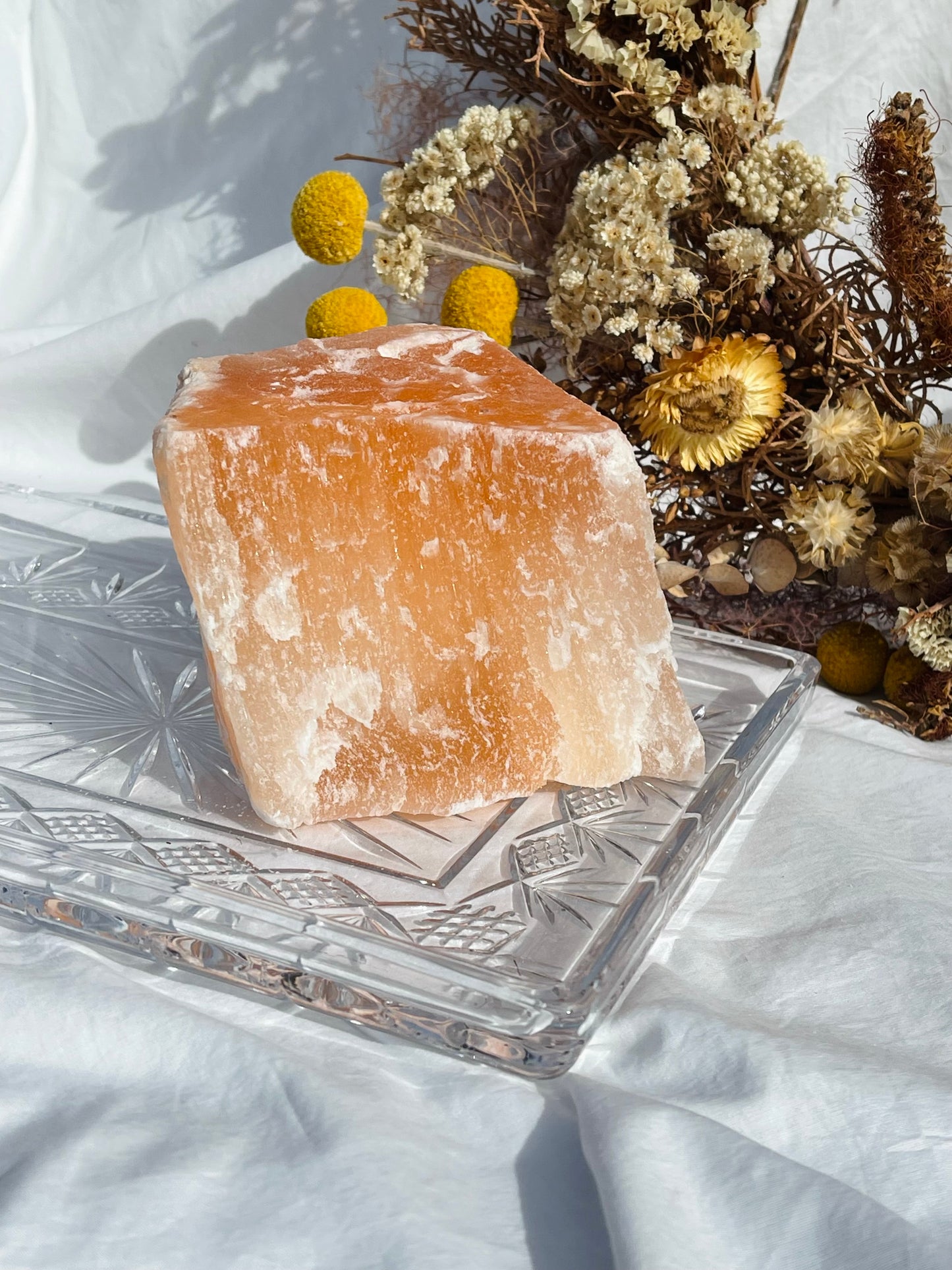 Orange Selenite Raw #1