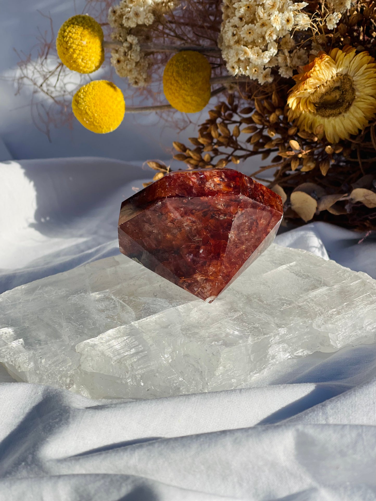 Fire Quartz Diamond