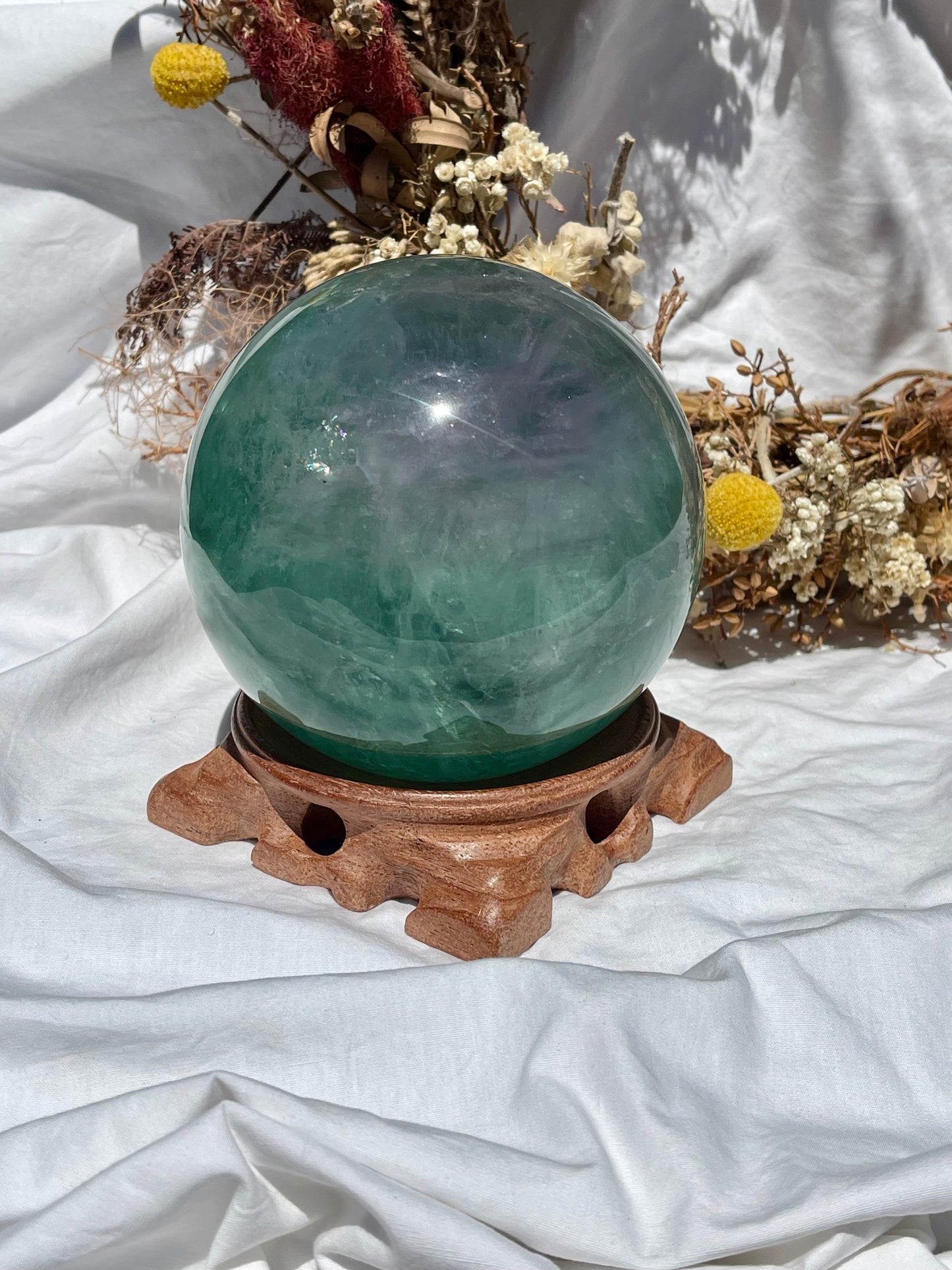 Fluorite Sphere