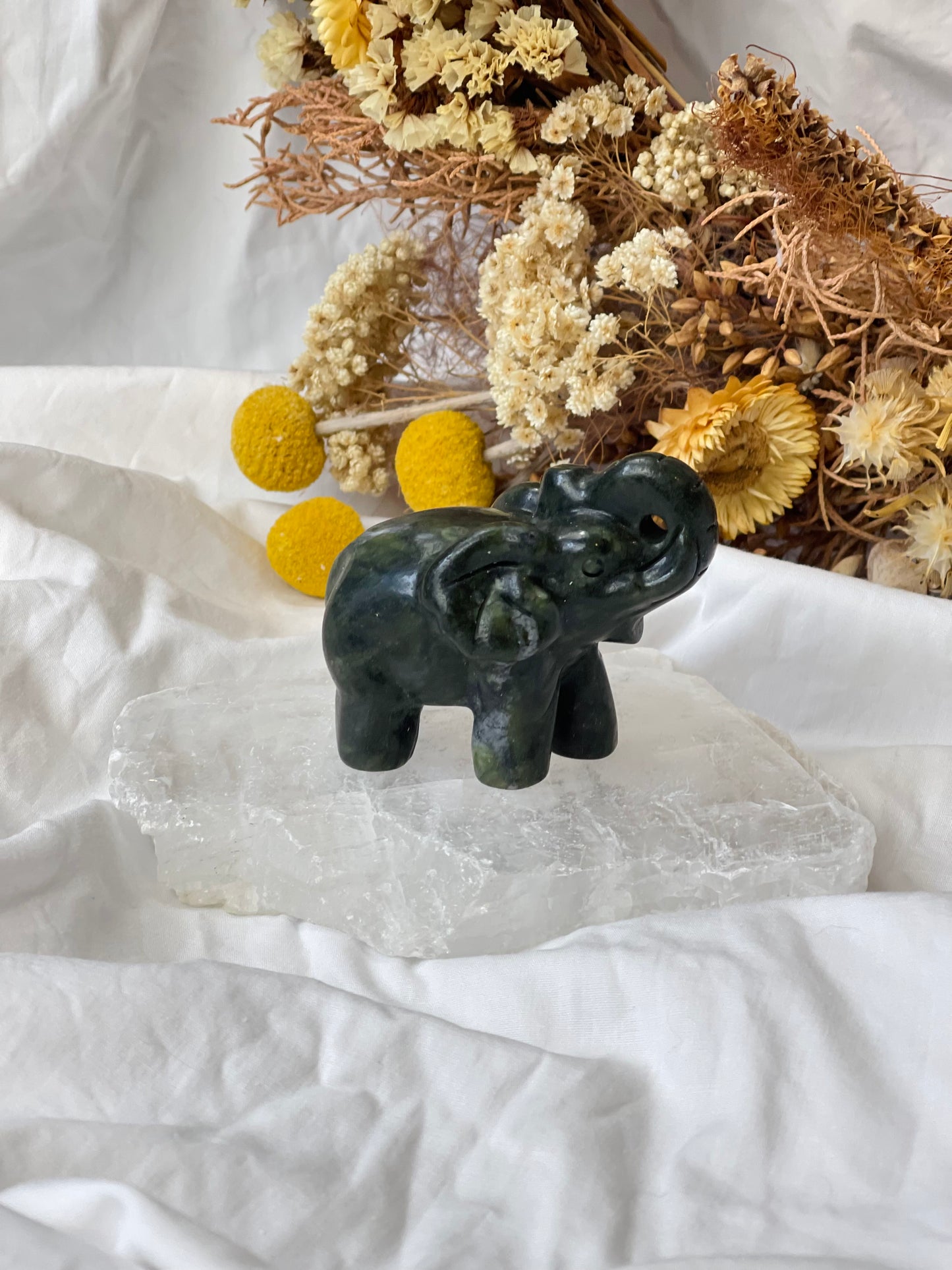 Green Jade Elephant #2