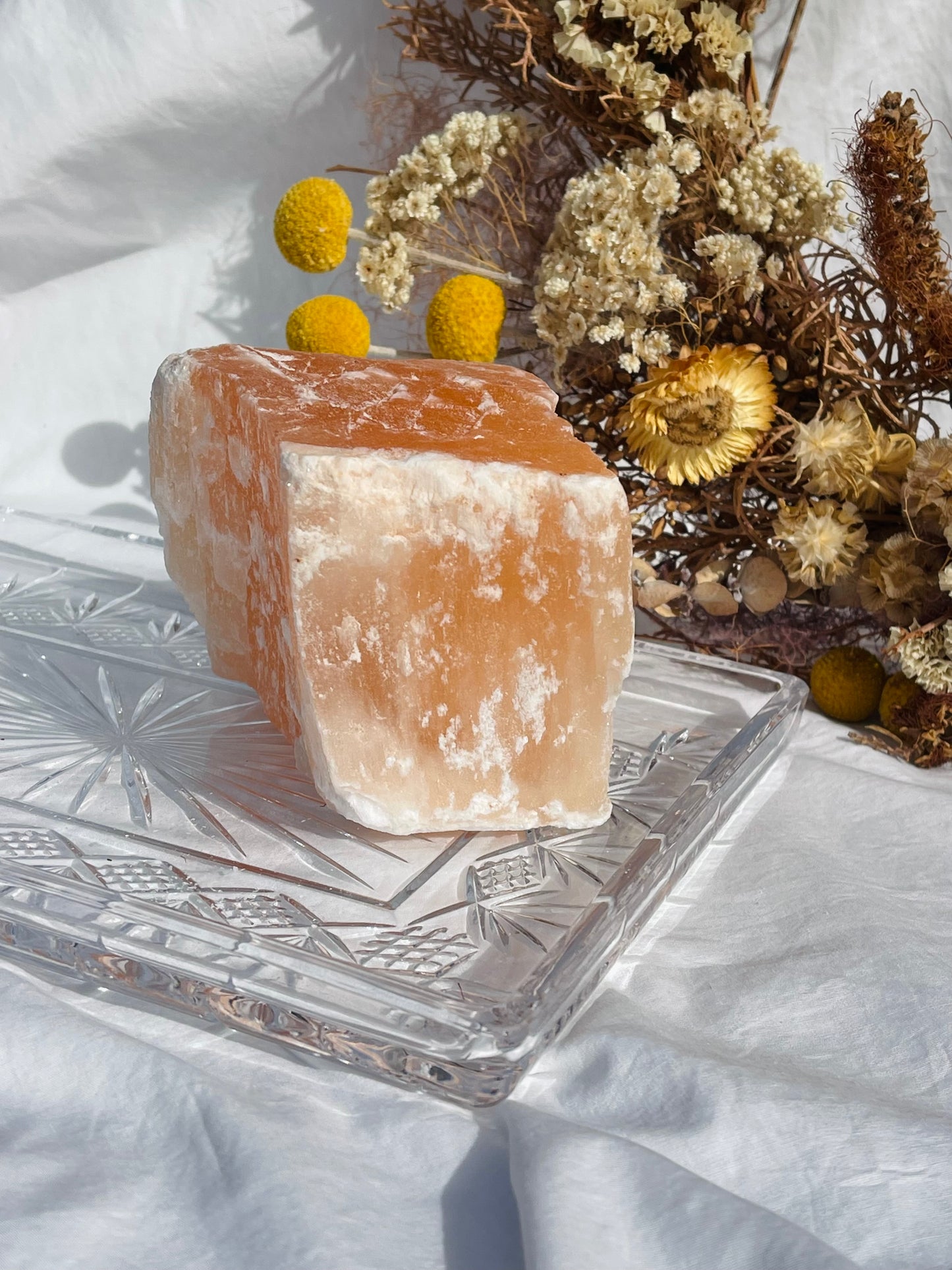 Orange Selenite Raw #1