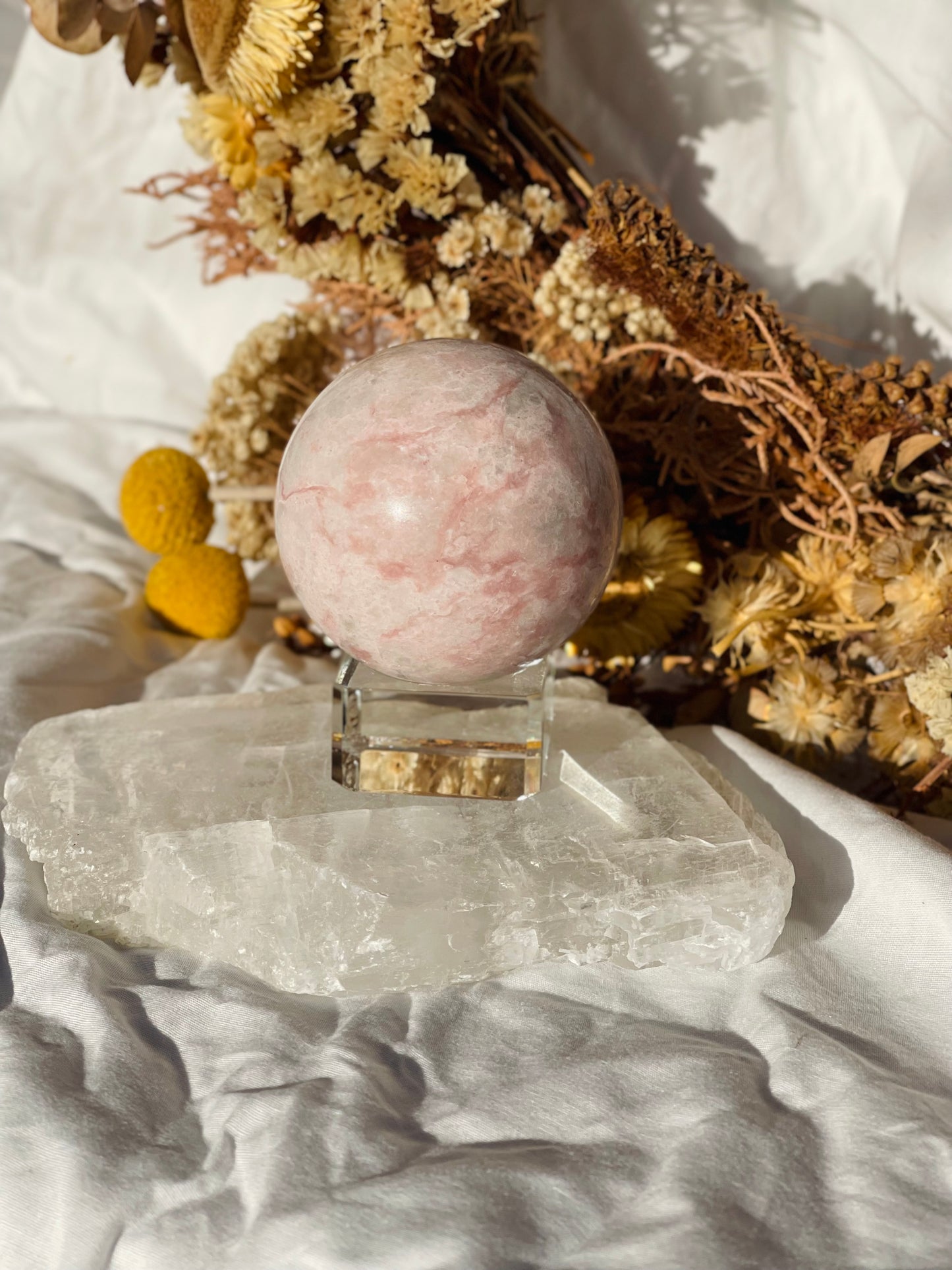 Pink Opal Sphere #2