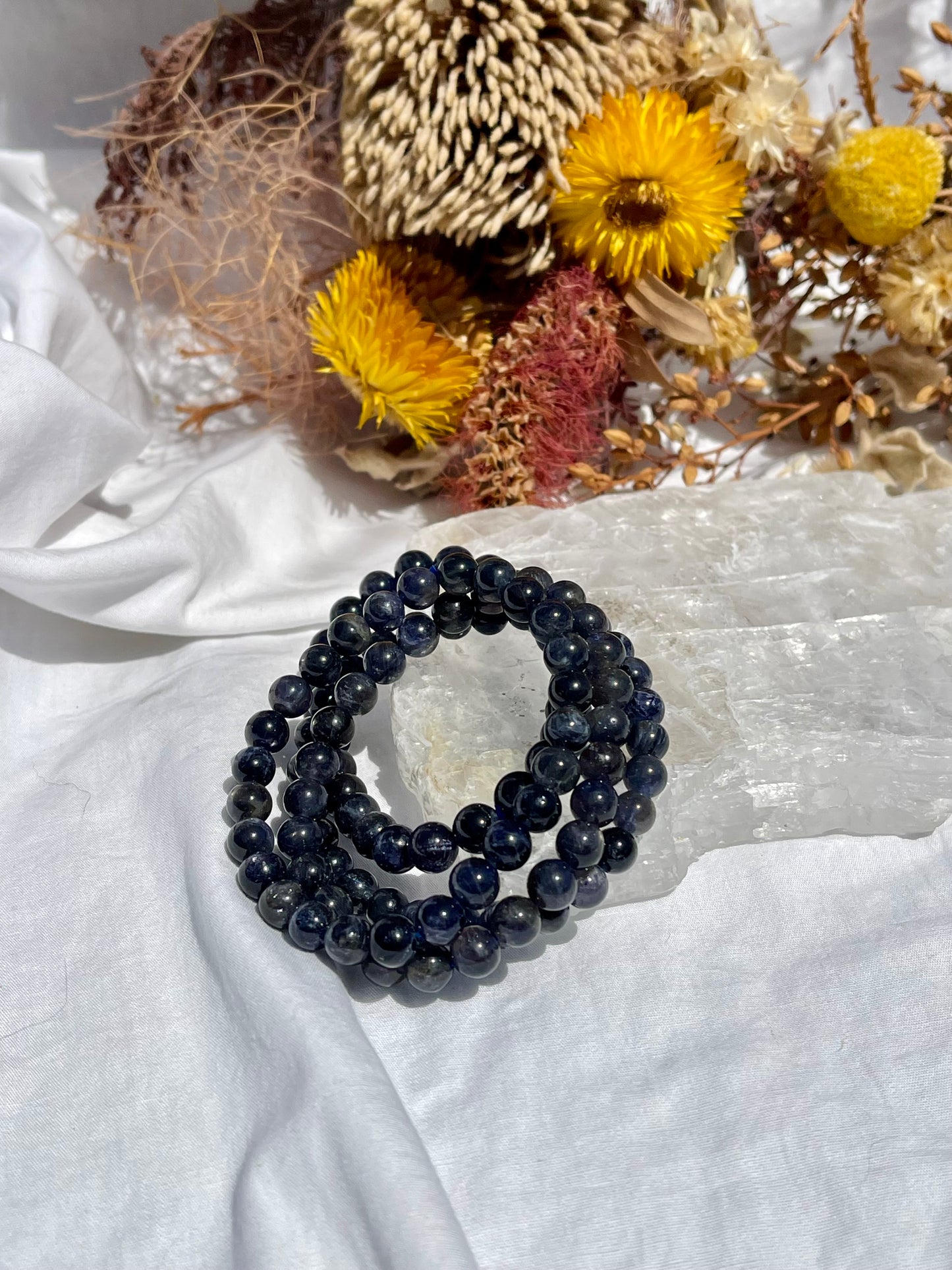 Iolite Bracelet | 8mm