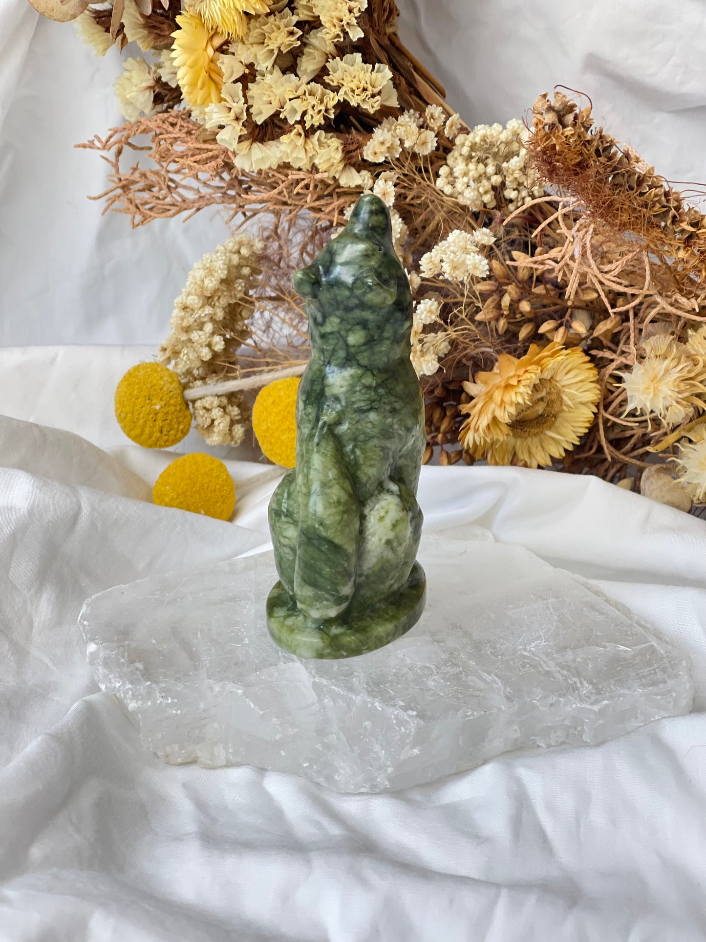 Green Jade Wolf