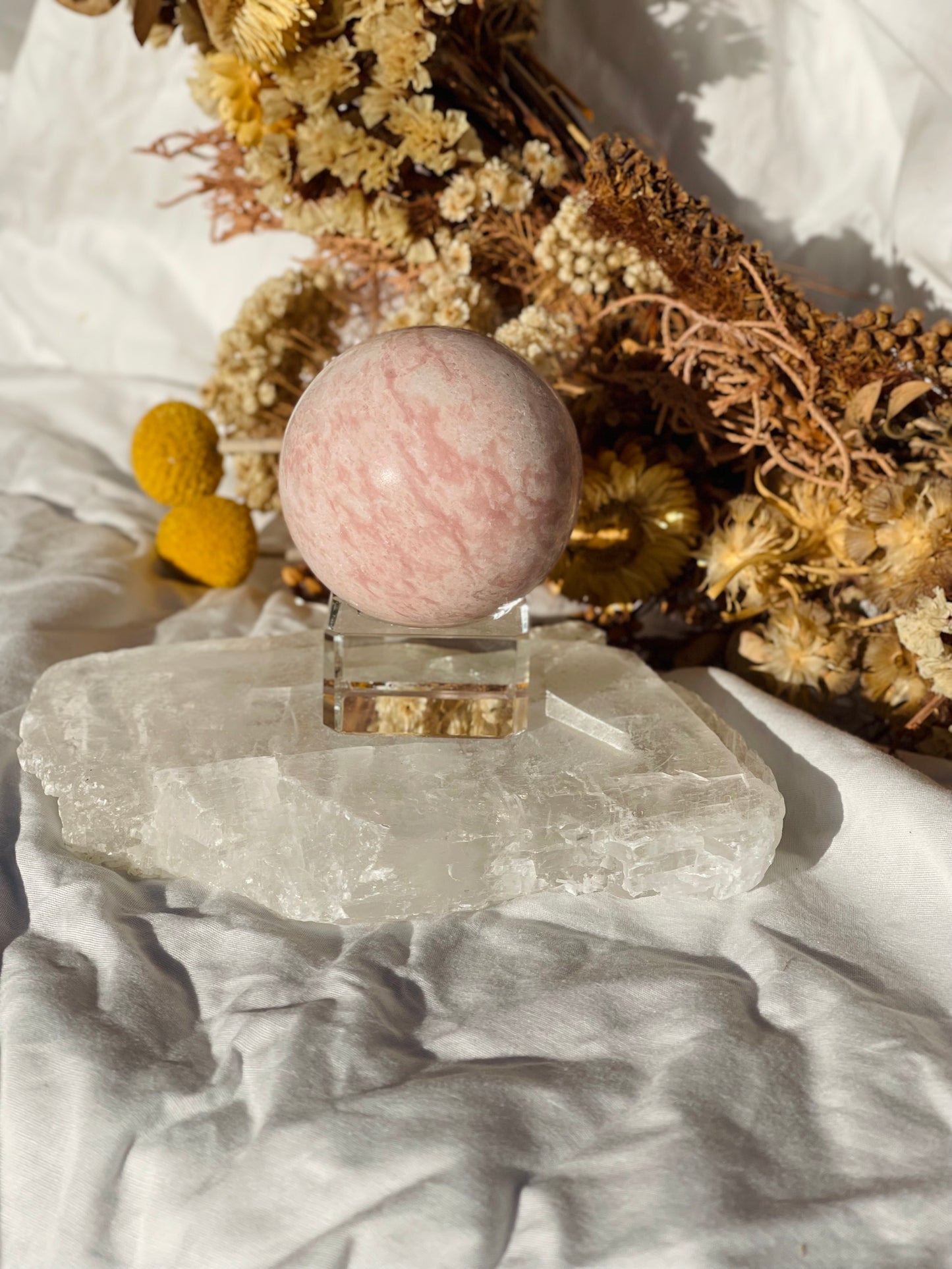 Pink Opal Sphere #1