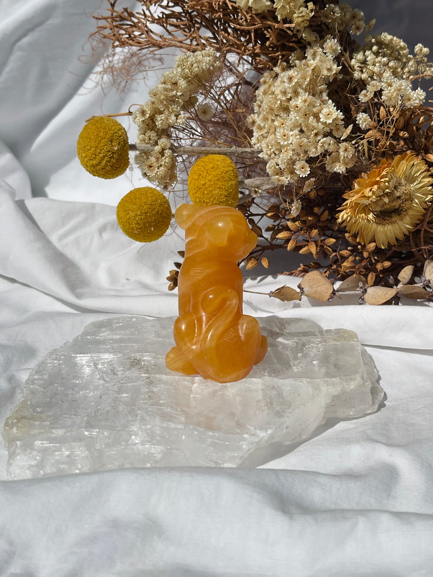 Orange Calcite Nala #2