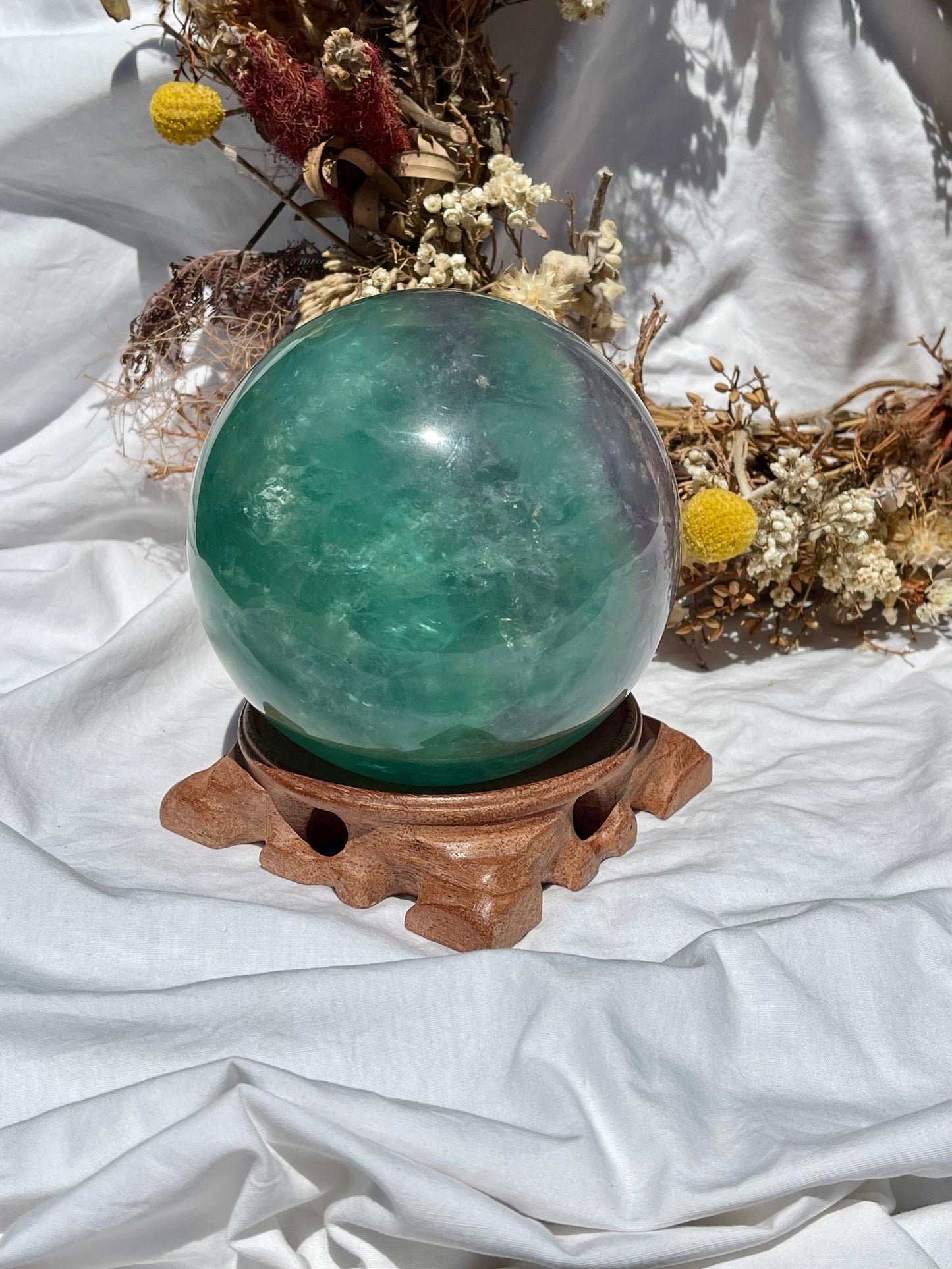 Fluorite Sphere
