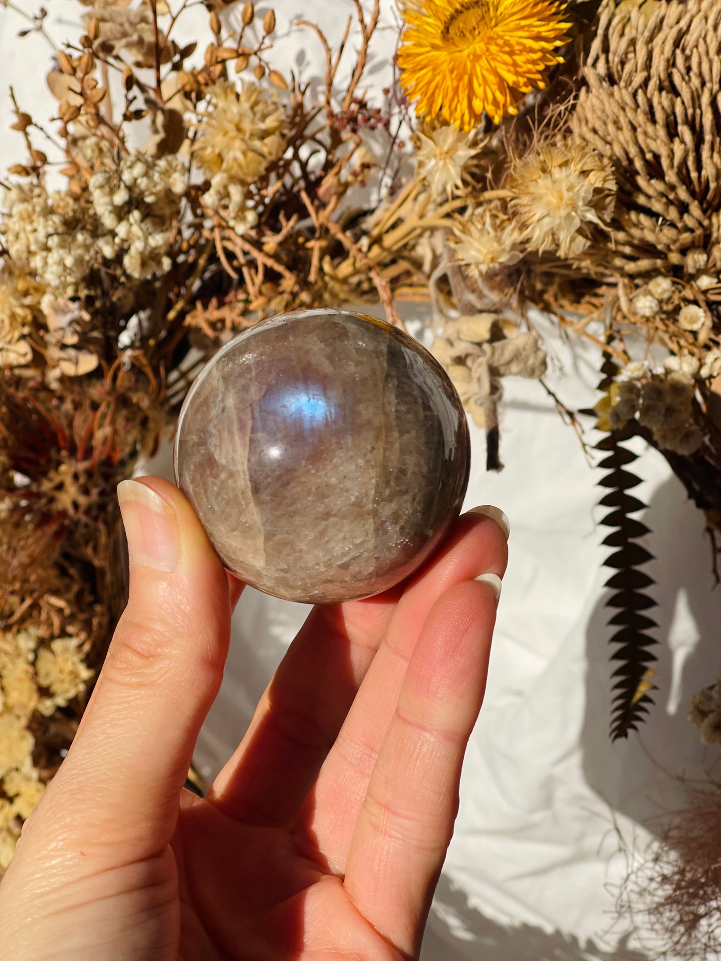 Moonstone Moon Sphere #1