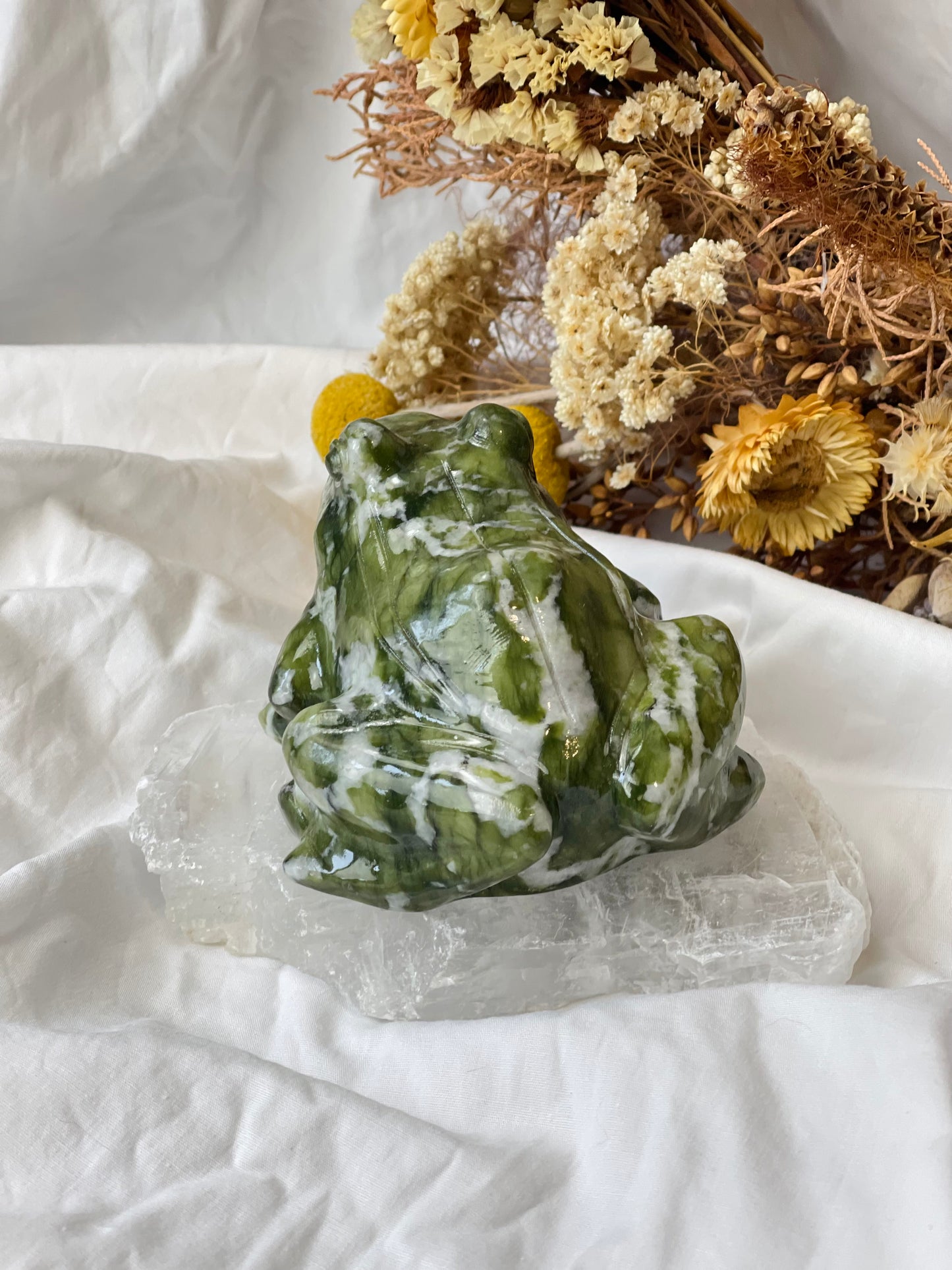 Green Jade Frog | Large #2