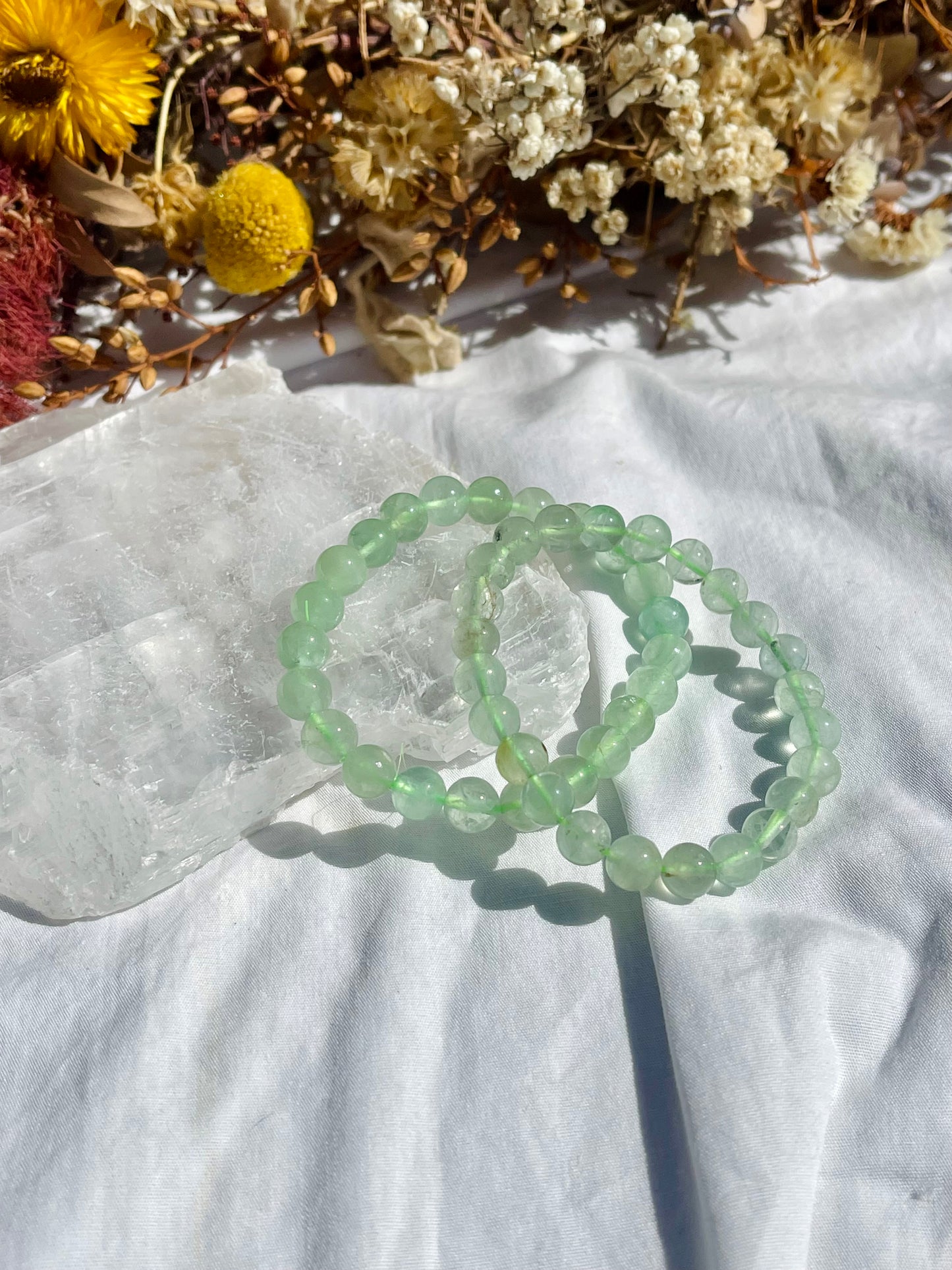 Green Fluorite Bracelet