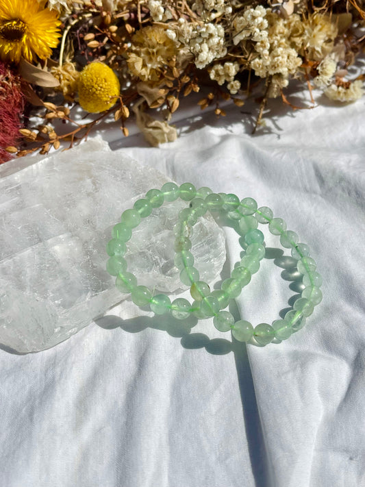 Green Fluorite Bracelet
