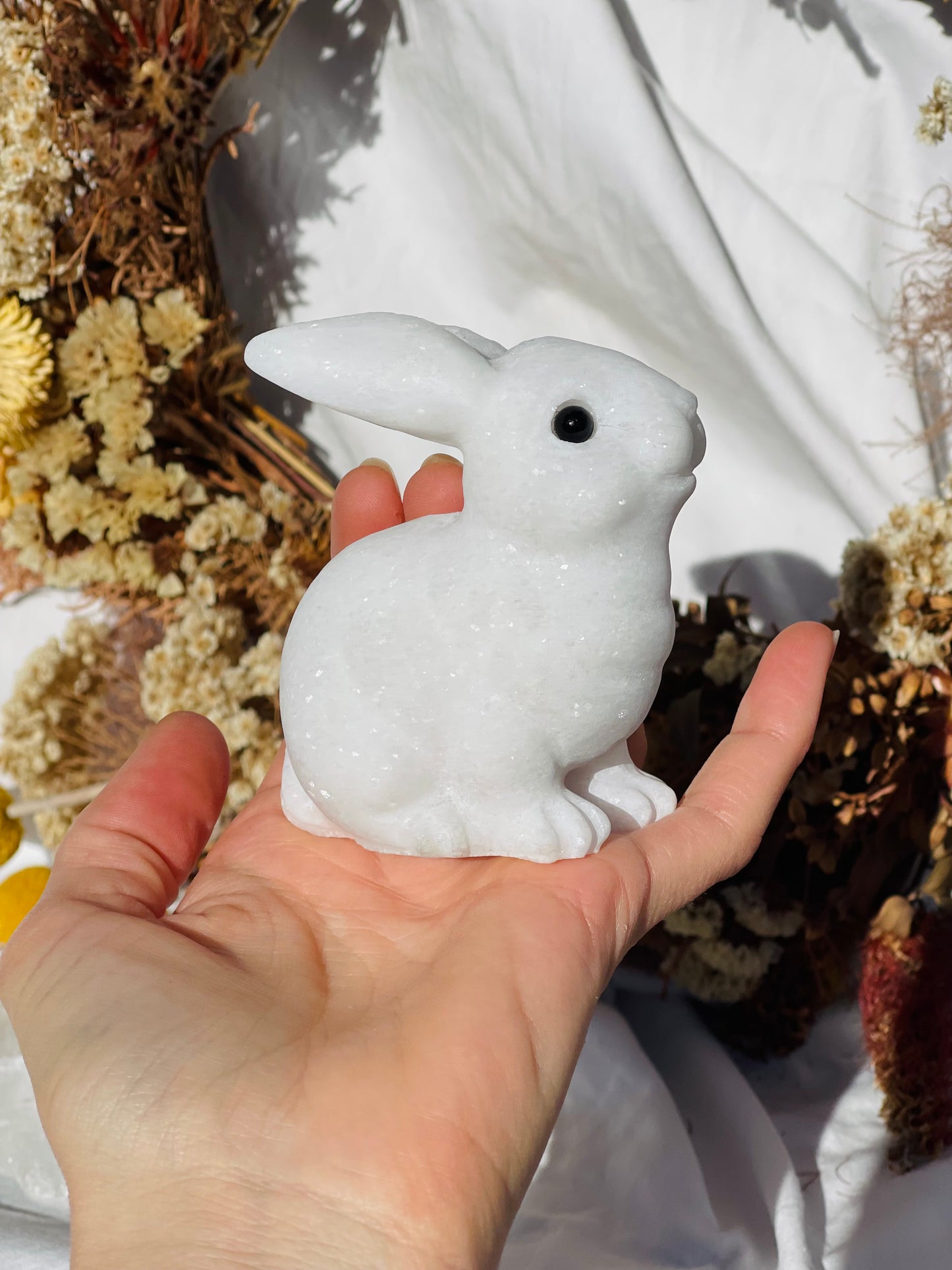 White Jade Bunny