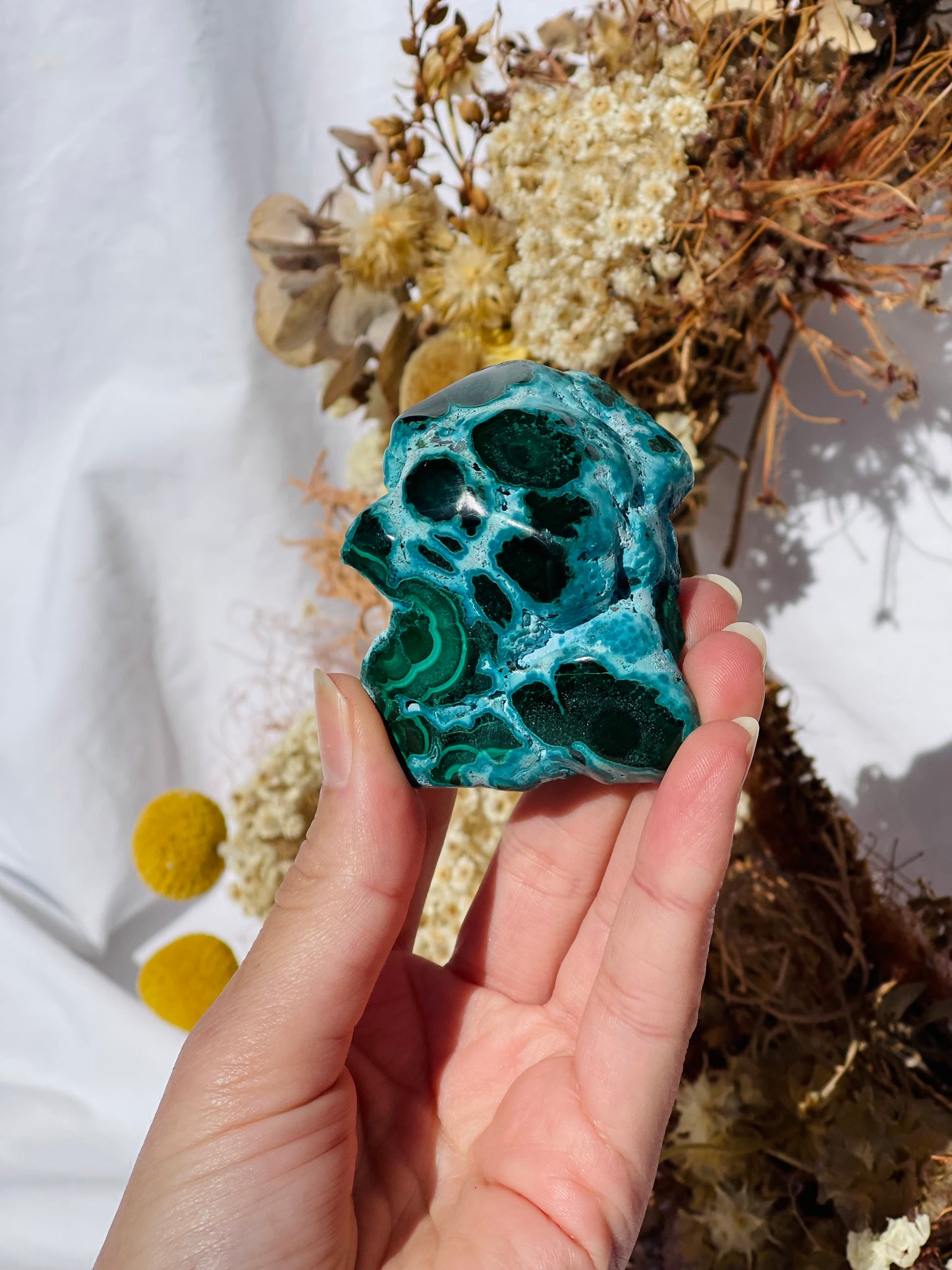 Chrysocolla & Malachite Specimen