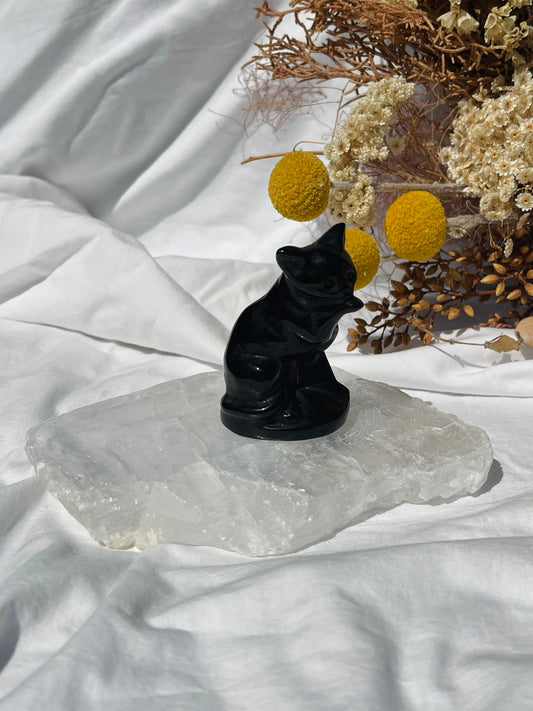 Black Obsidian Cat