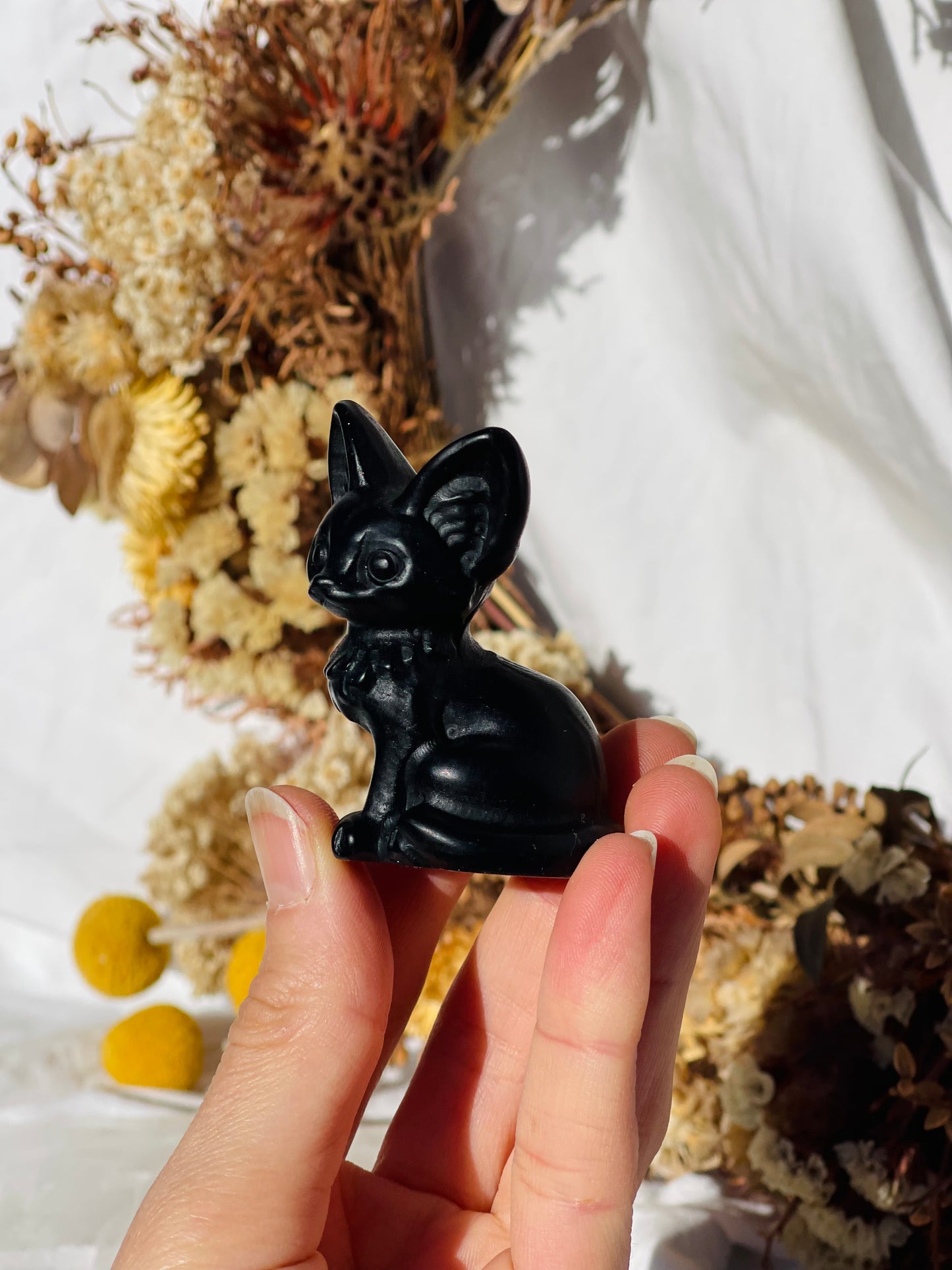 Black Obsidian Cat