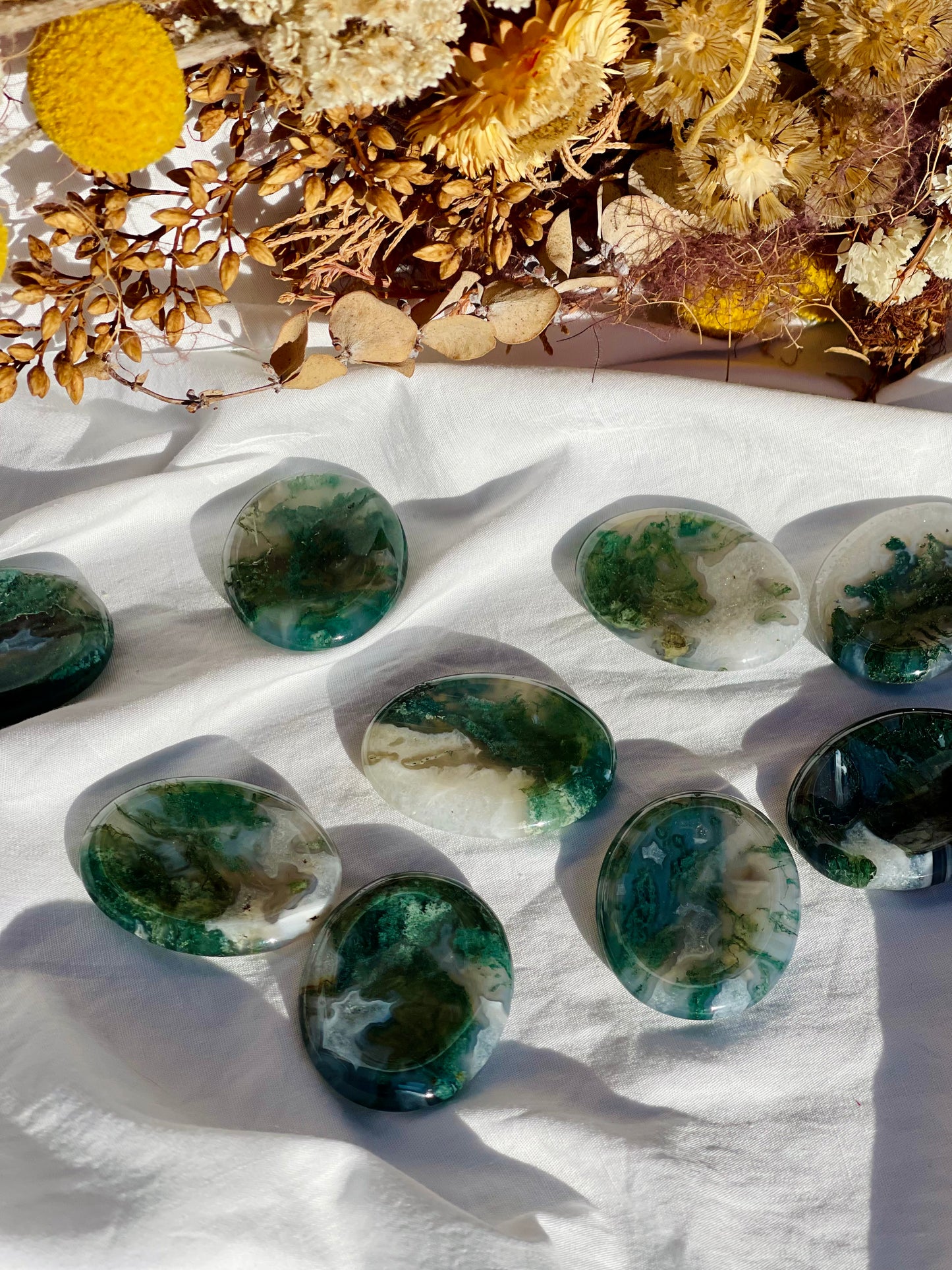 Moss Agate Worrystone