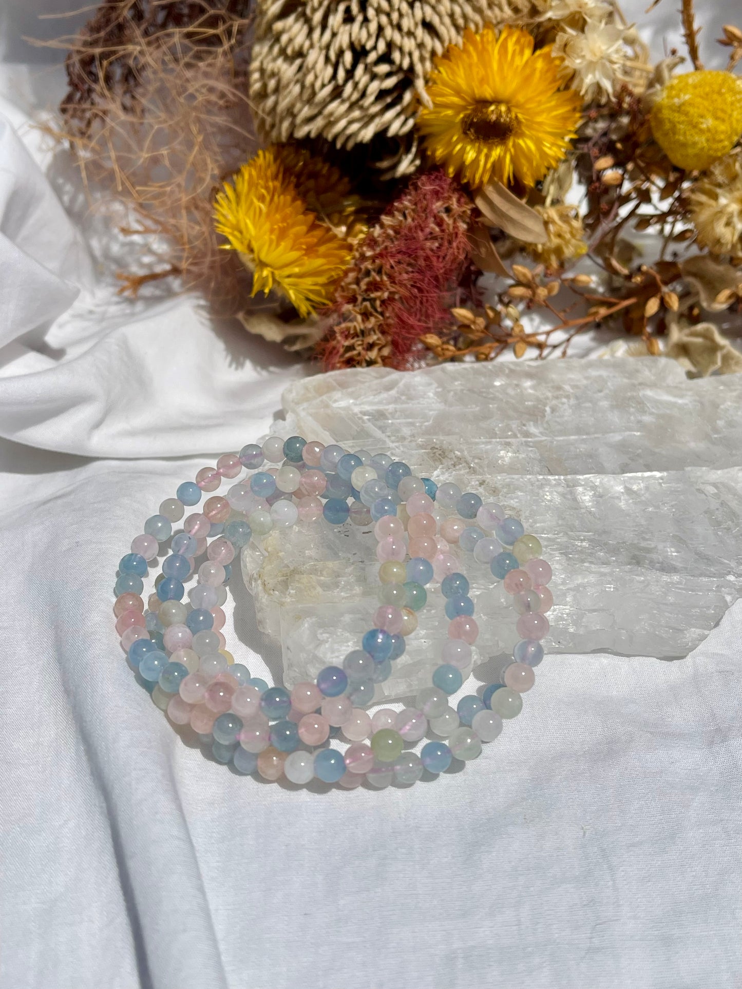 Morganite Bracelet | 4mm