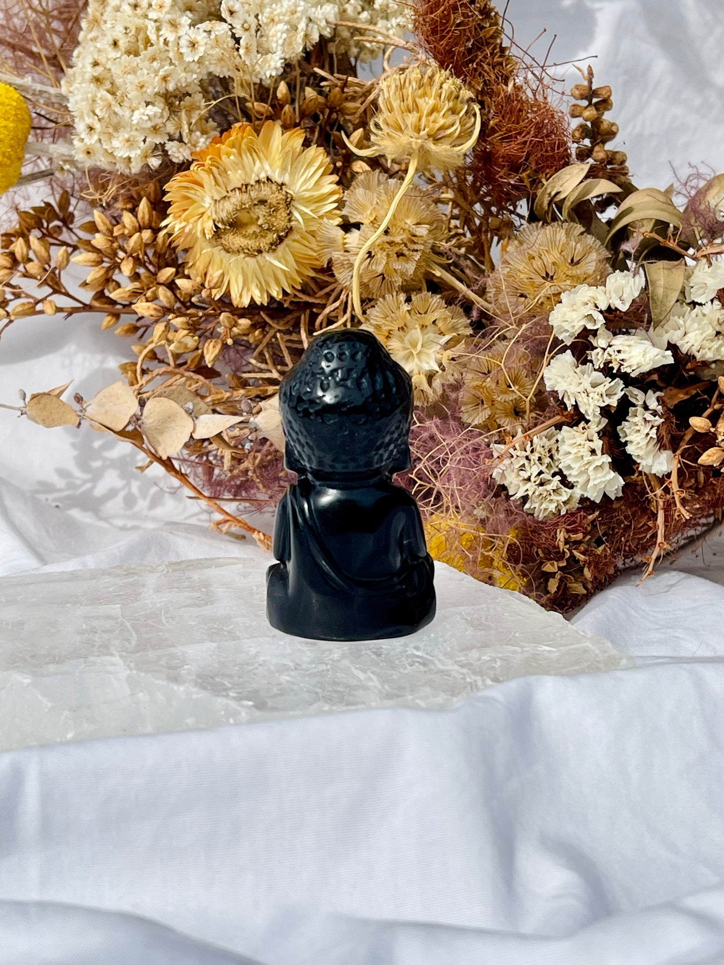 Black Obsidian Buddha #2