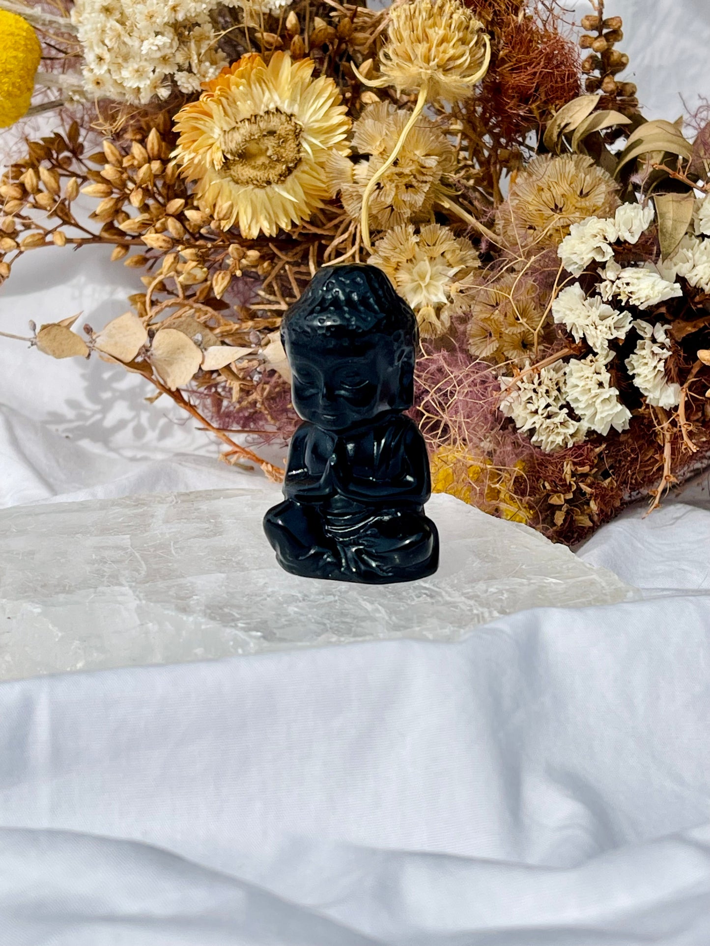 Black Obsidian Buddha #2