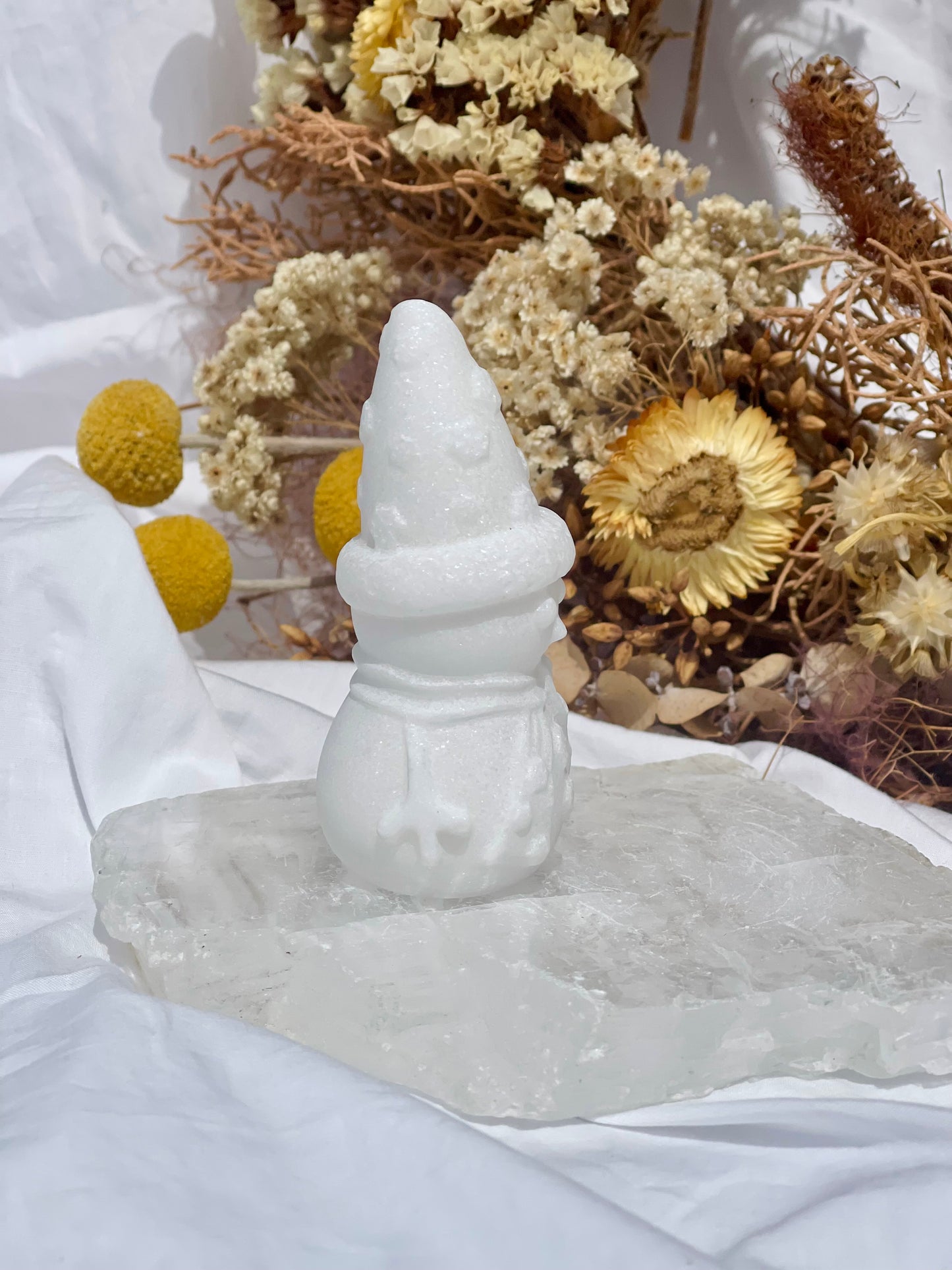 White Jade Snowman