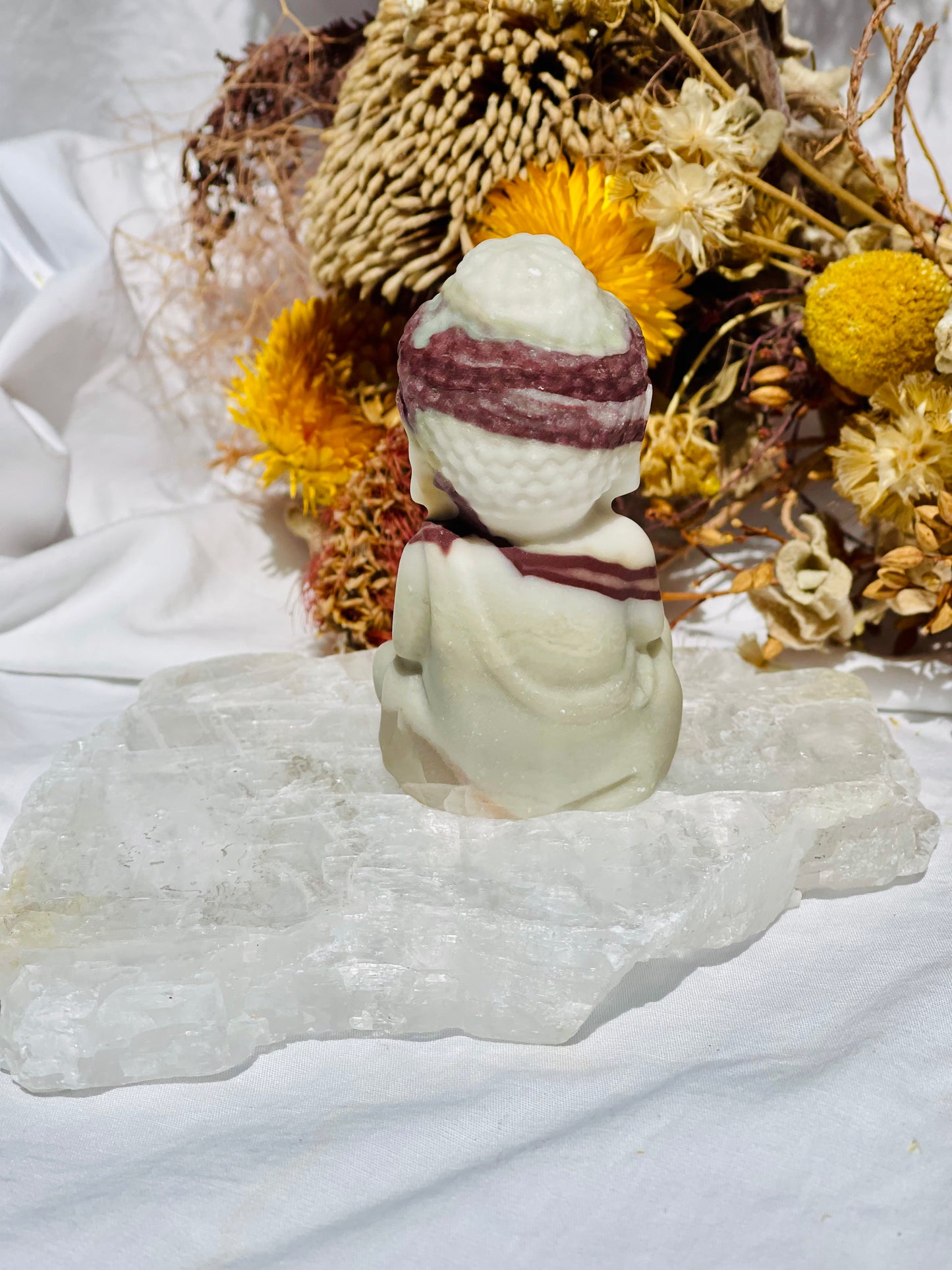 Striped Jade Buddha #2