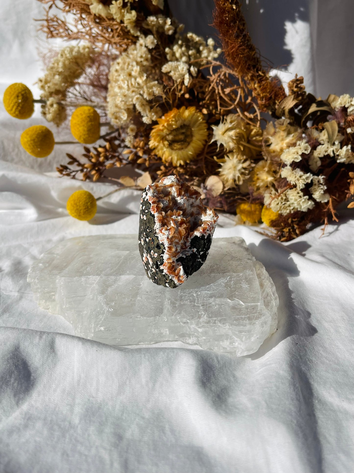 Heulandite on Mordenite Specimen #3