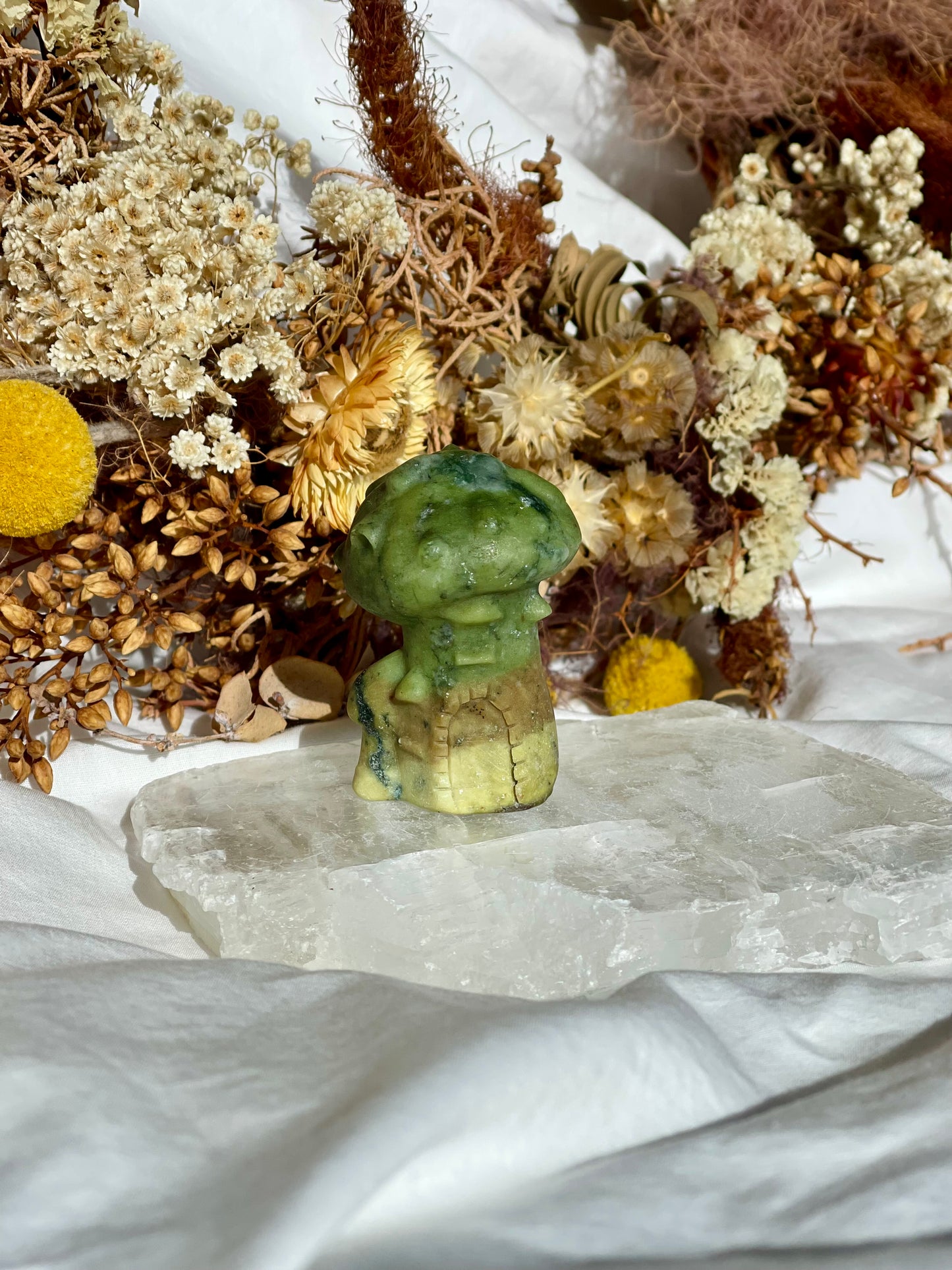 Green Jade Mushroom House